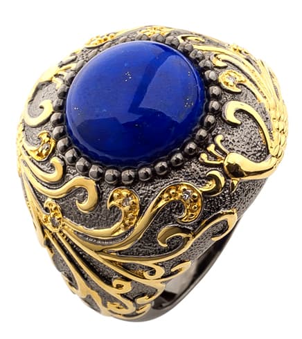 Кольцо из серебра 925 с бриллиантами