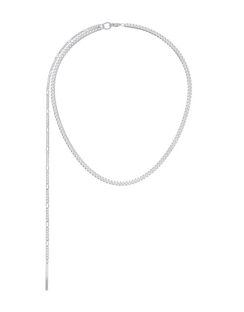 Колье из серебра 925 без вставки