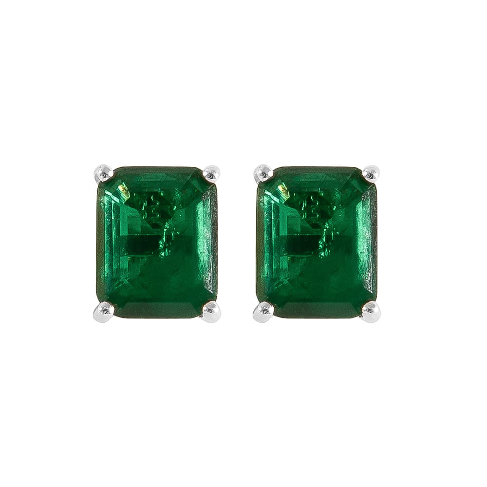 Серьги из серебра 925 с кубическим цирконием