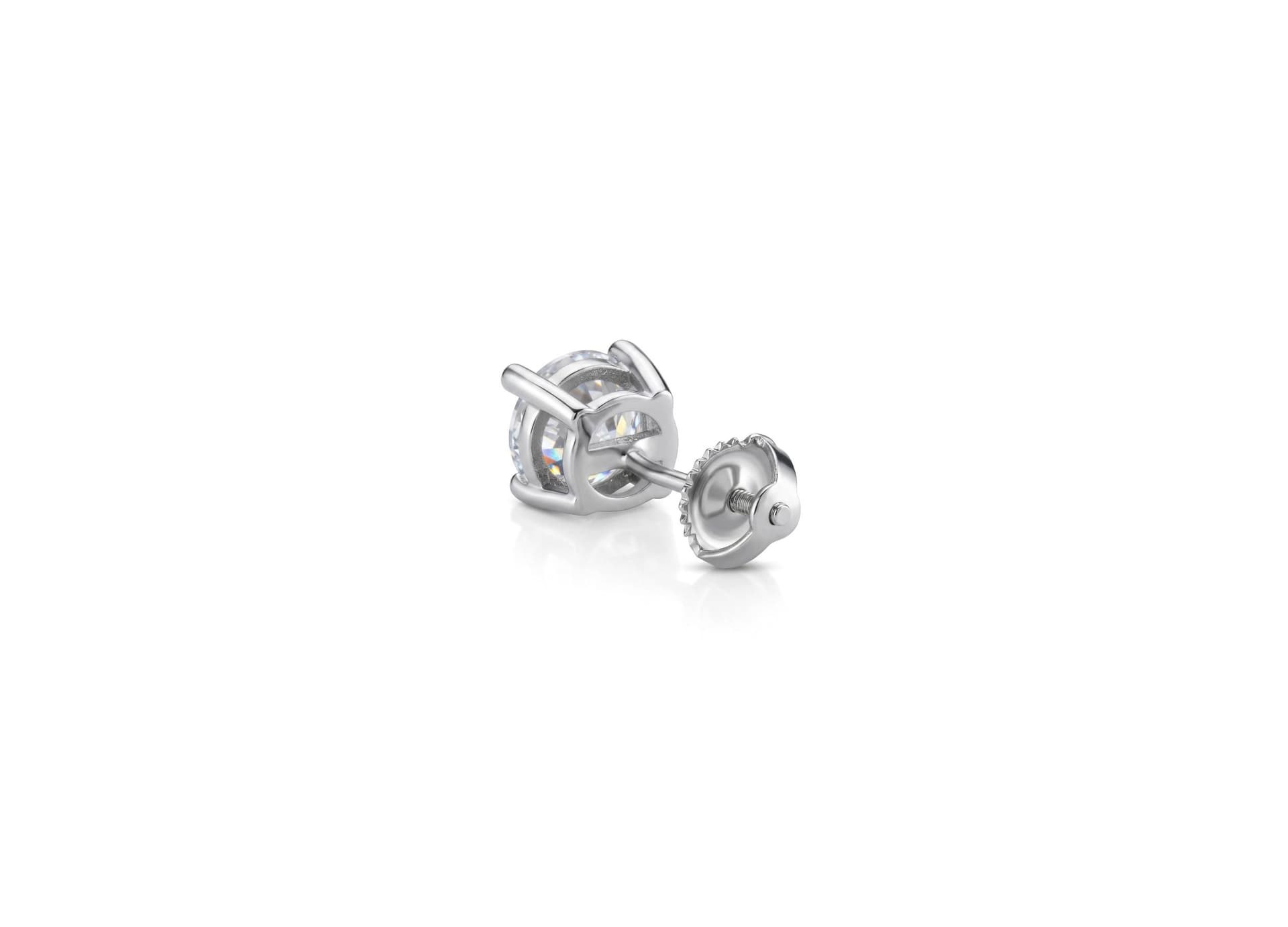 Серьги из серебра 925 с кубическим цирконием