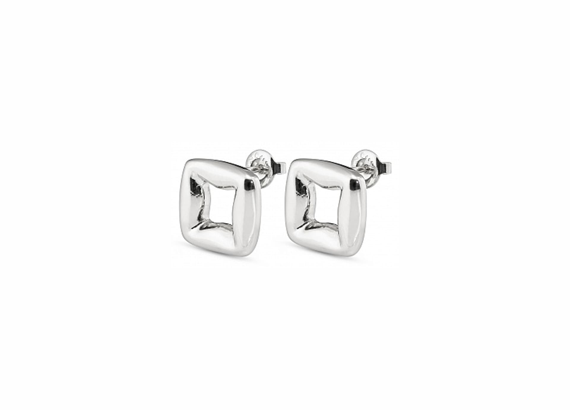 Серьги из бижутерный сплава без вставки