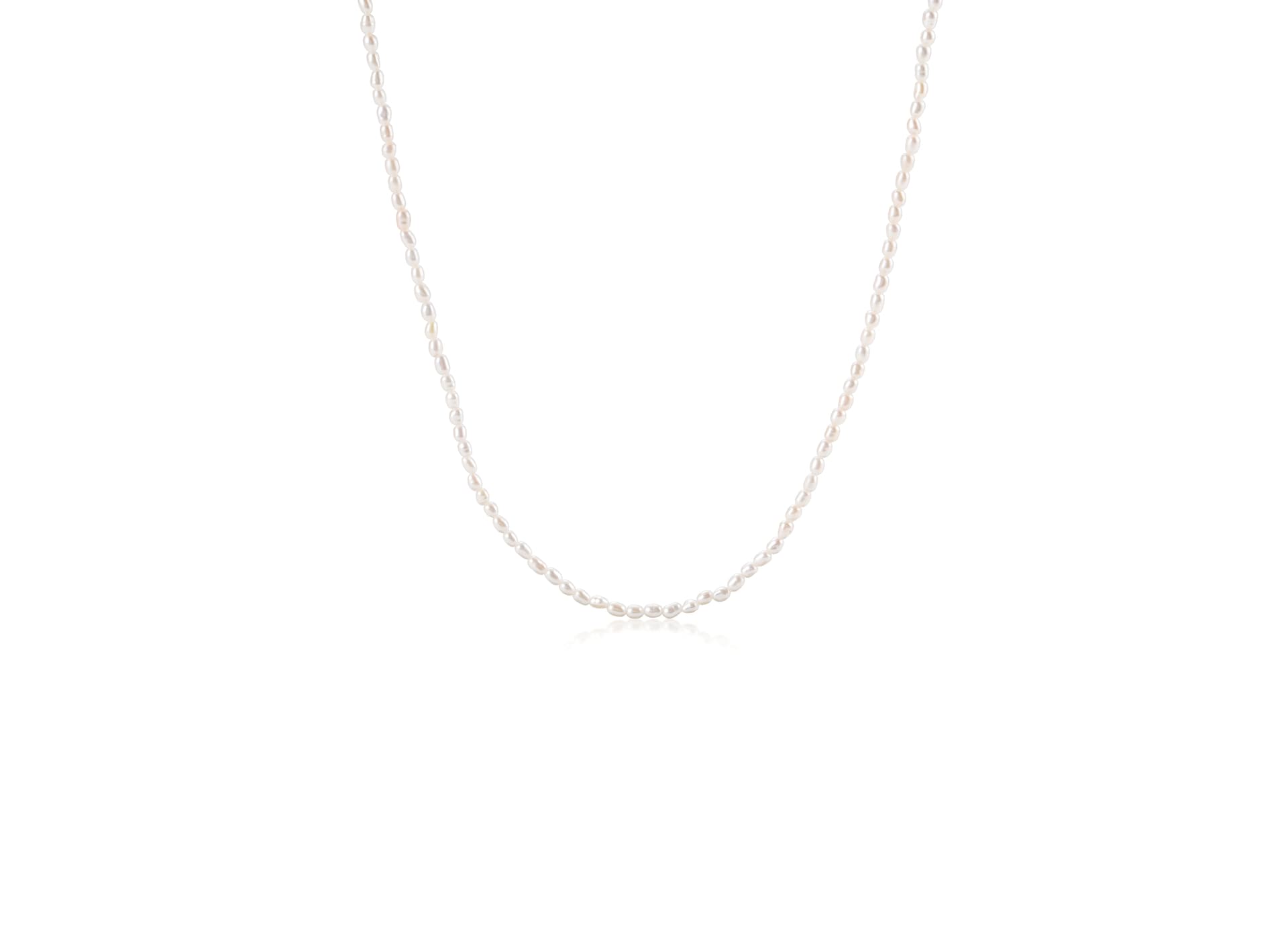 Колье из серебра 925 с жемчугом