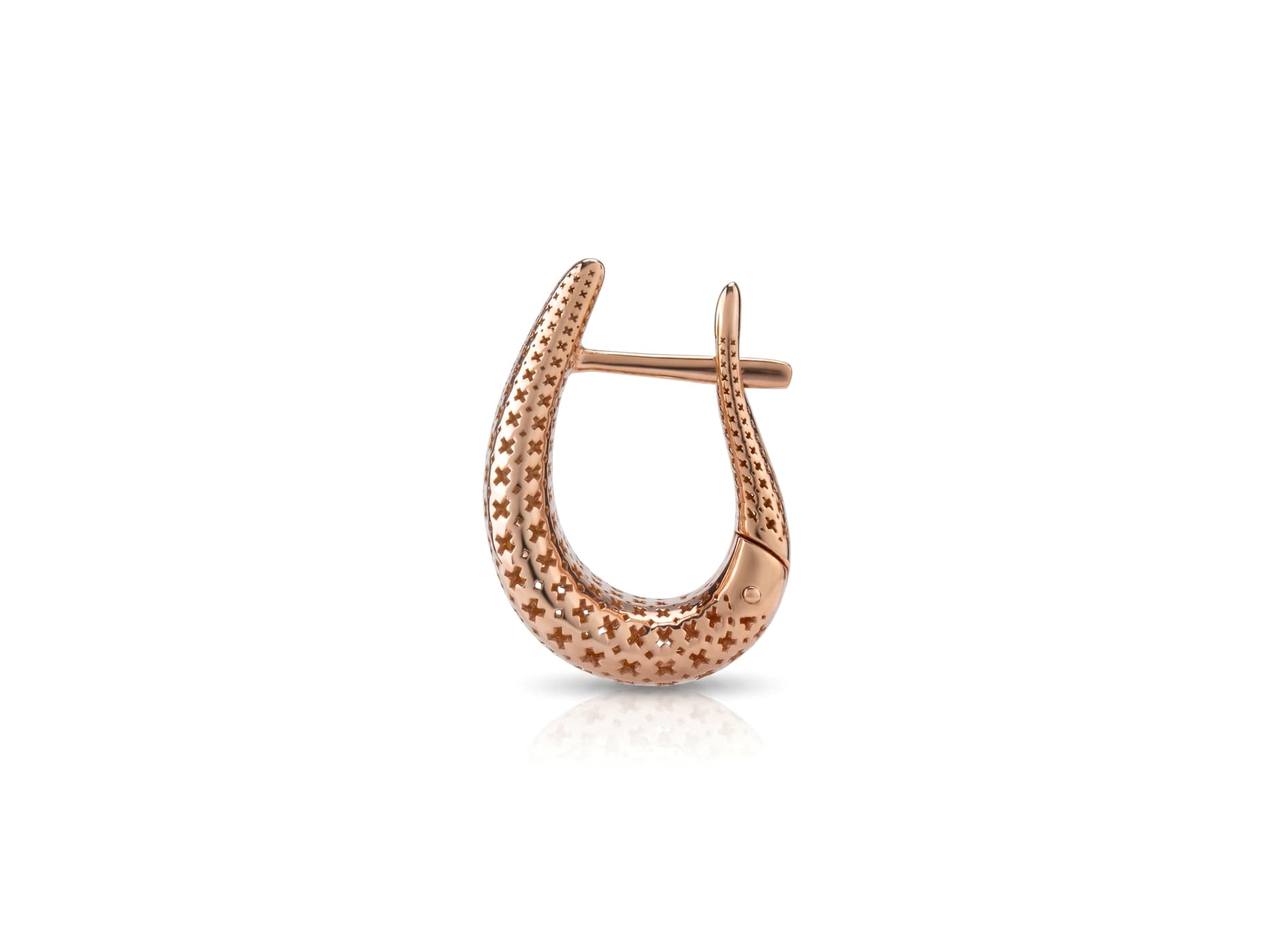 Серьги из серебра 925 без вставки