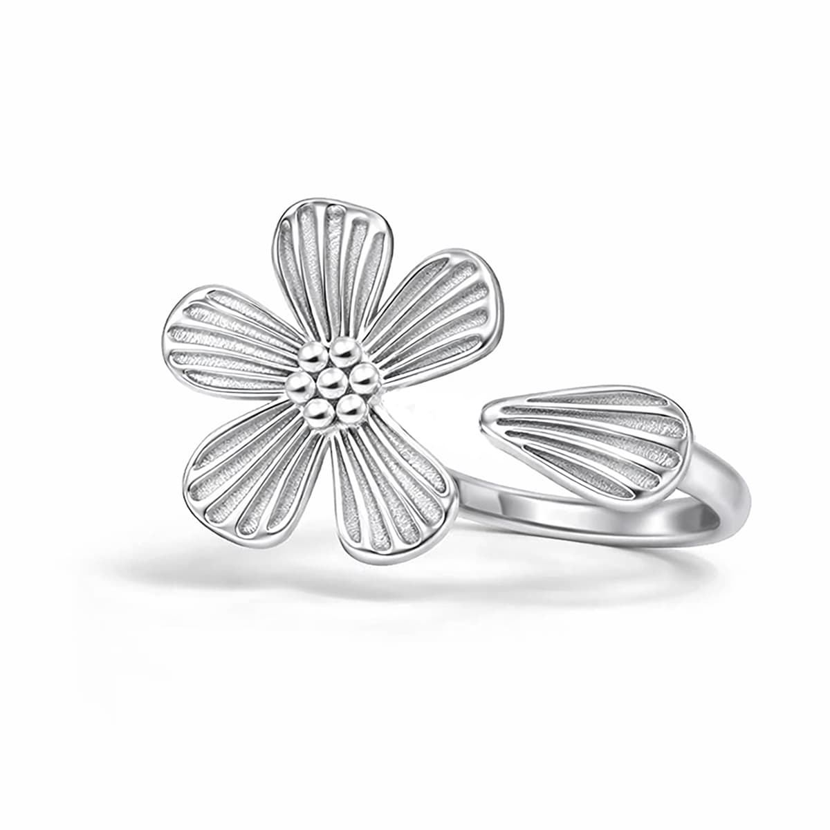 Кольцо из серебра 925 без вставки