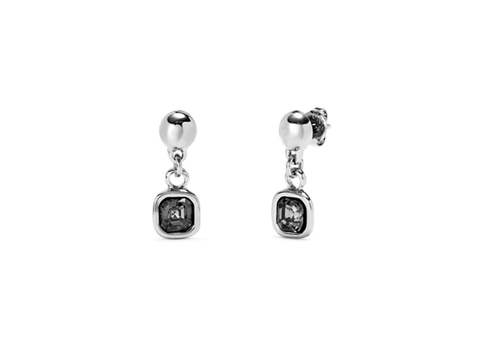 Серьги из бижутерный сплава с кристаллами swarovski