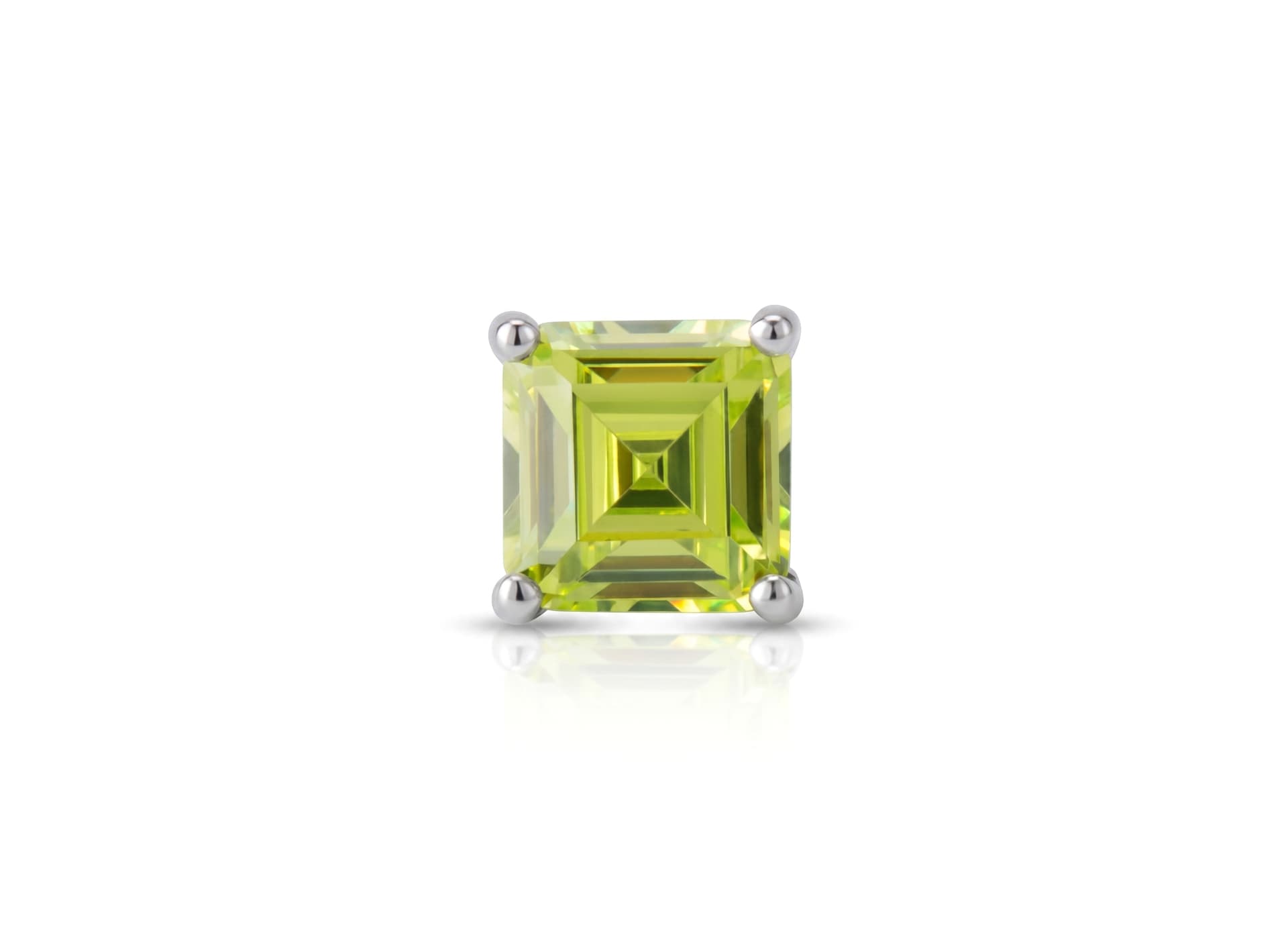 Серьги из серебра 925 с кубическим цирконием