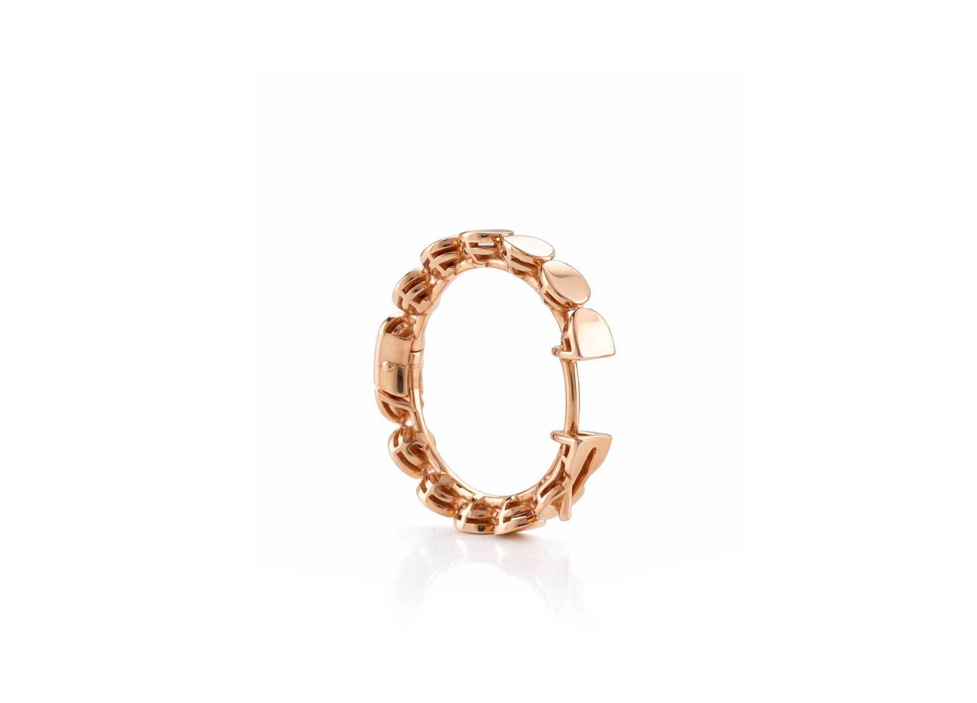 Серьги из серебра 925 без вставки