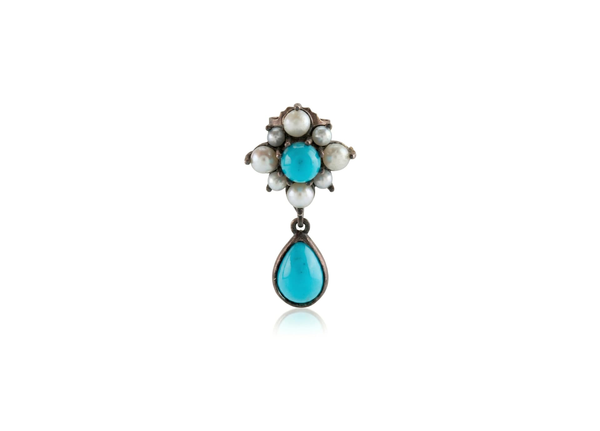 Серьги из серебра 925 с жемчугом