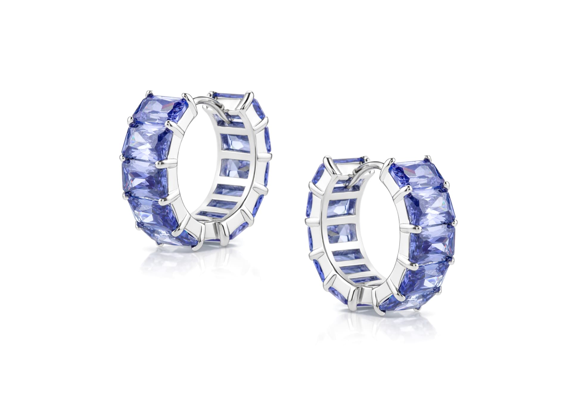 Серьги из серебра 925 с кубическим цирконием