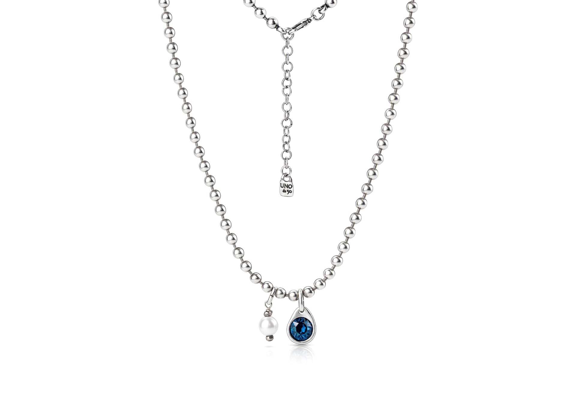 Колье из бижутерный сплава с кристаллами swarovski