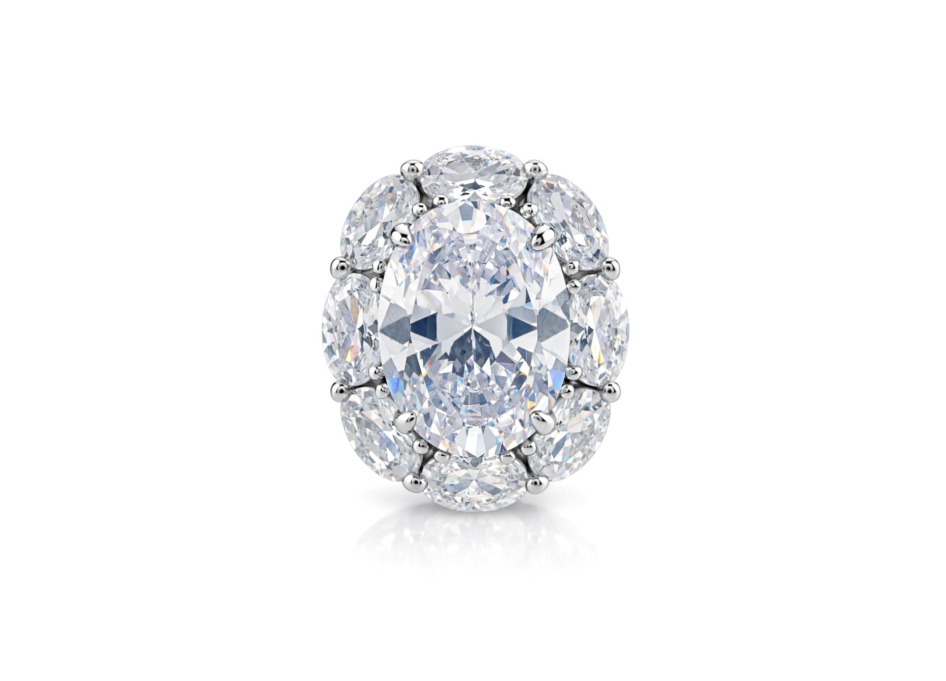 Серьги из серебра 925 с кубическим цирконием