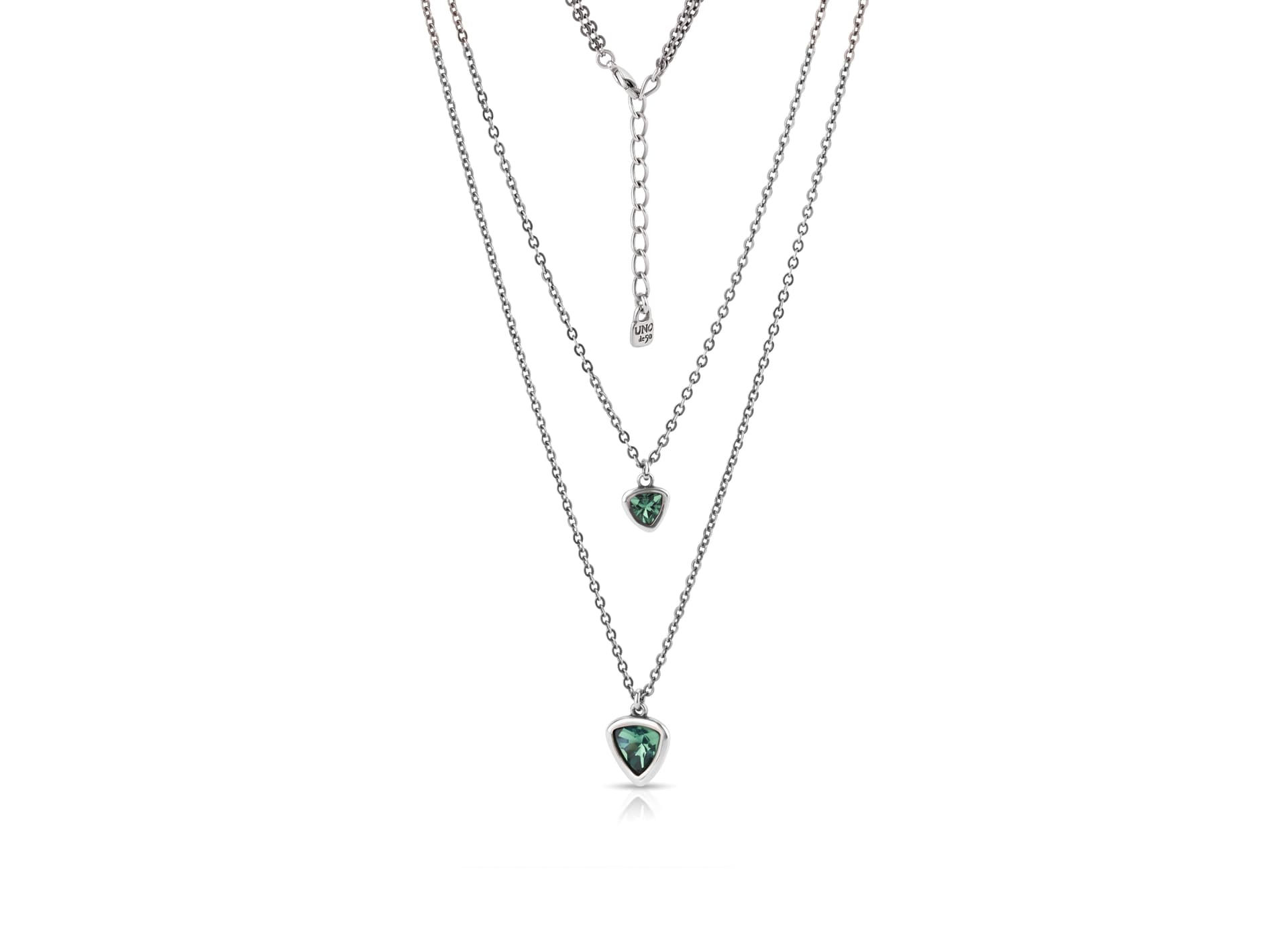 Колье из бижутерный сплава с кристаллами swarovski