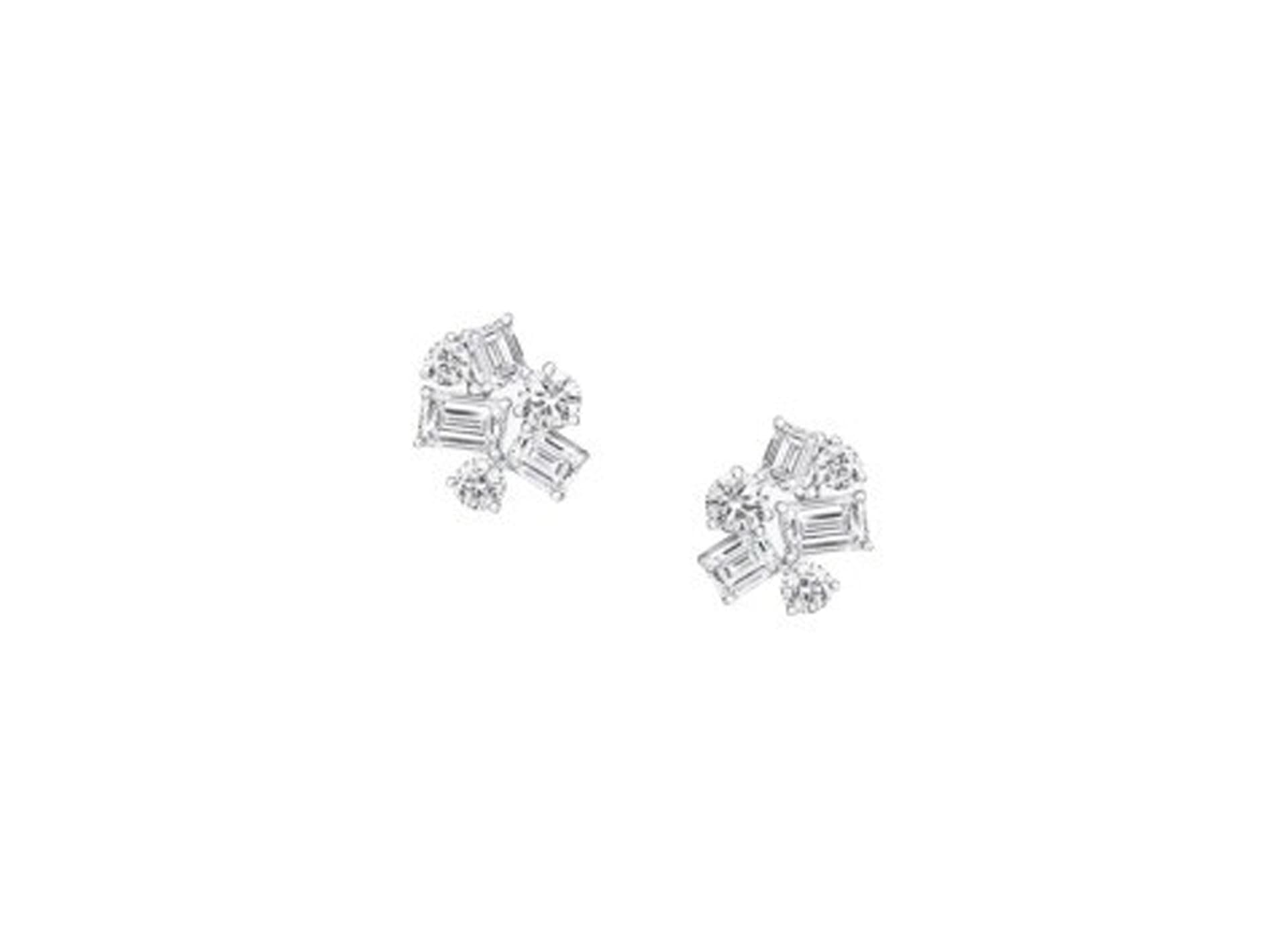 Серьги из серебра 925 с кубическим цирконием
