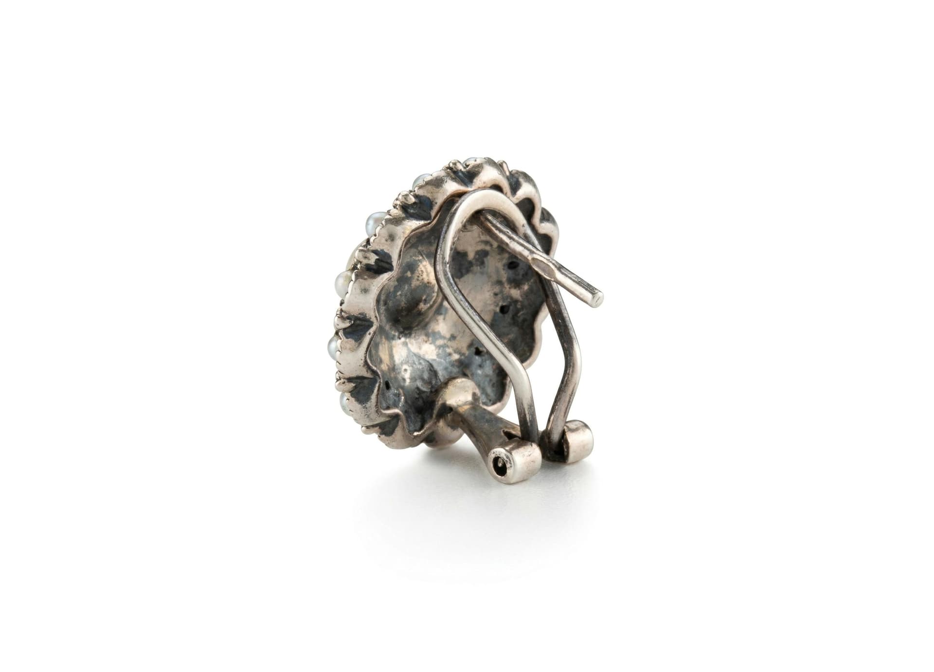 Серьги из серебра 925 с жемчугом