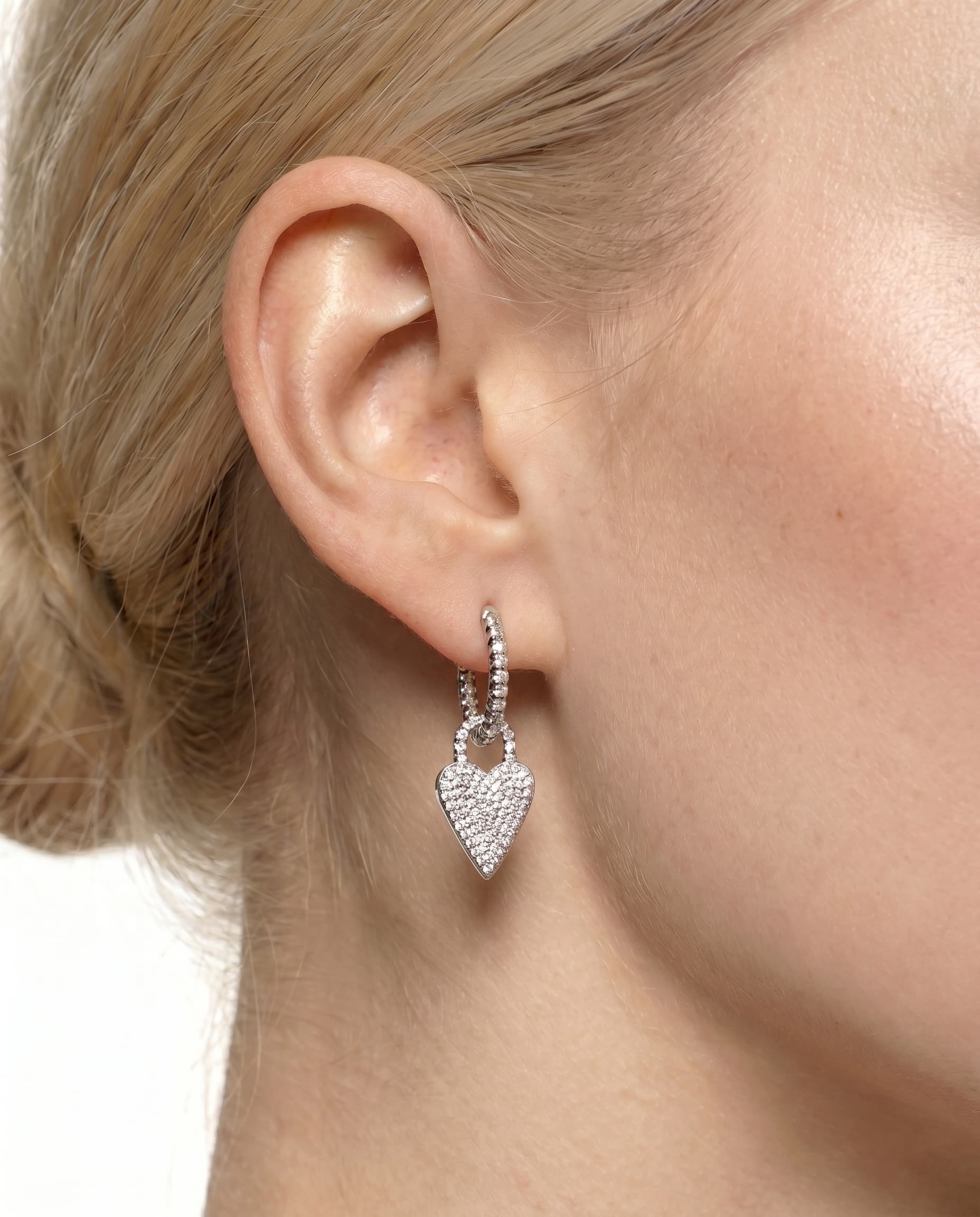 Серьги из серебра 925 с кубическим цирконием