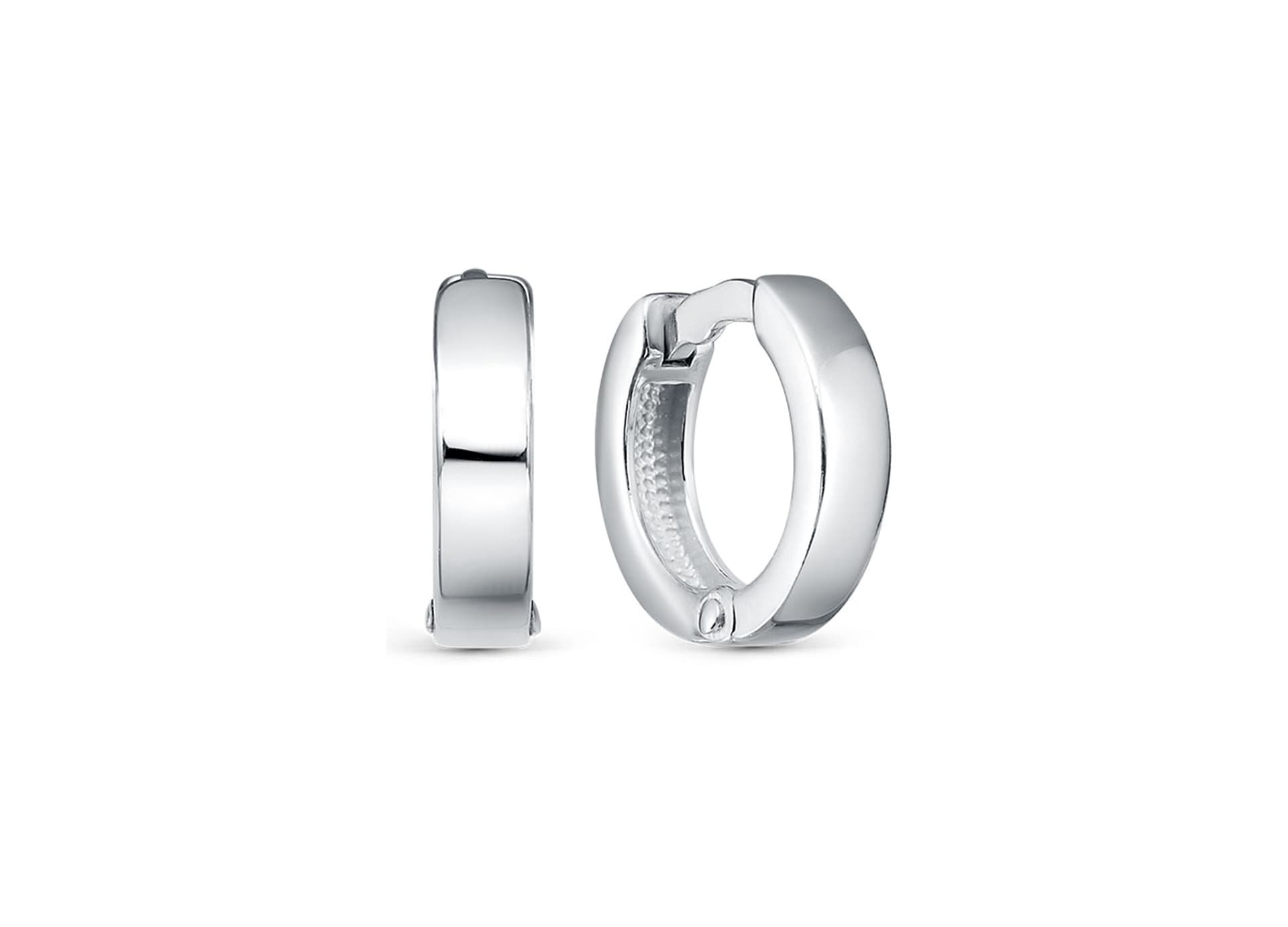 Серьги из серебра 925 без вставки