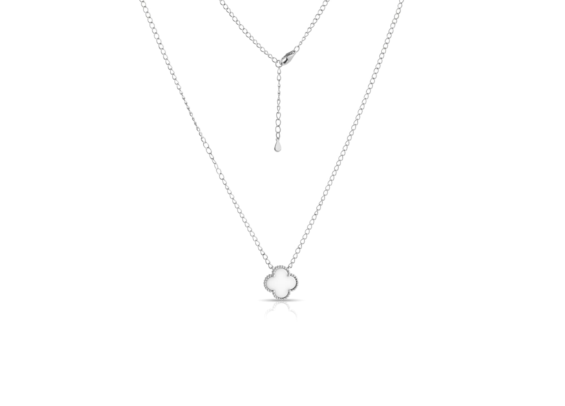 Колье из серебра 925 с керамикой