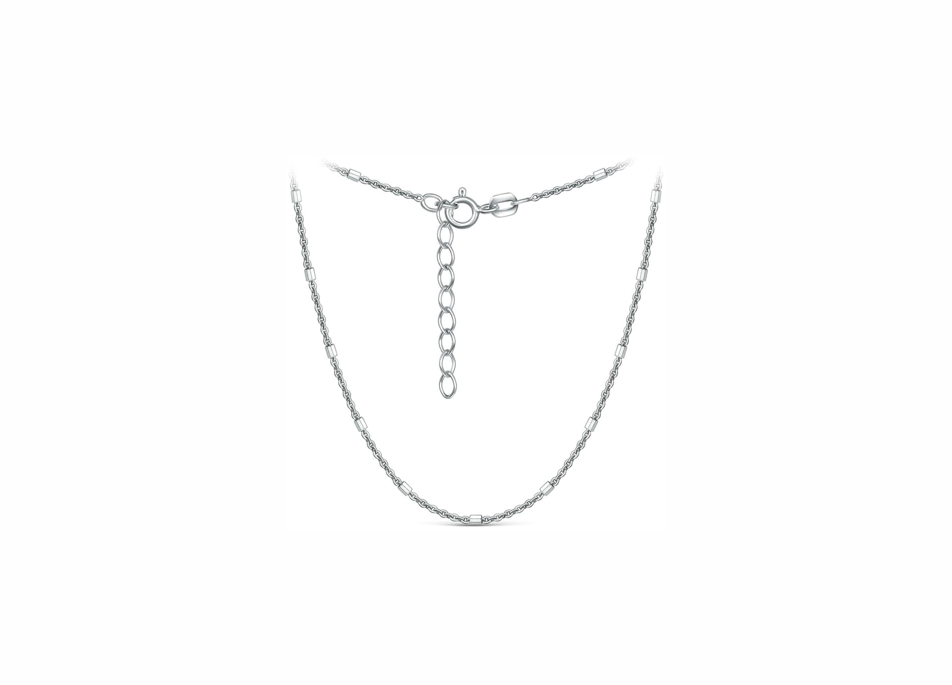 Колье из серебра 925  без вставки