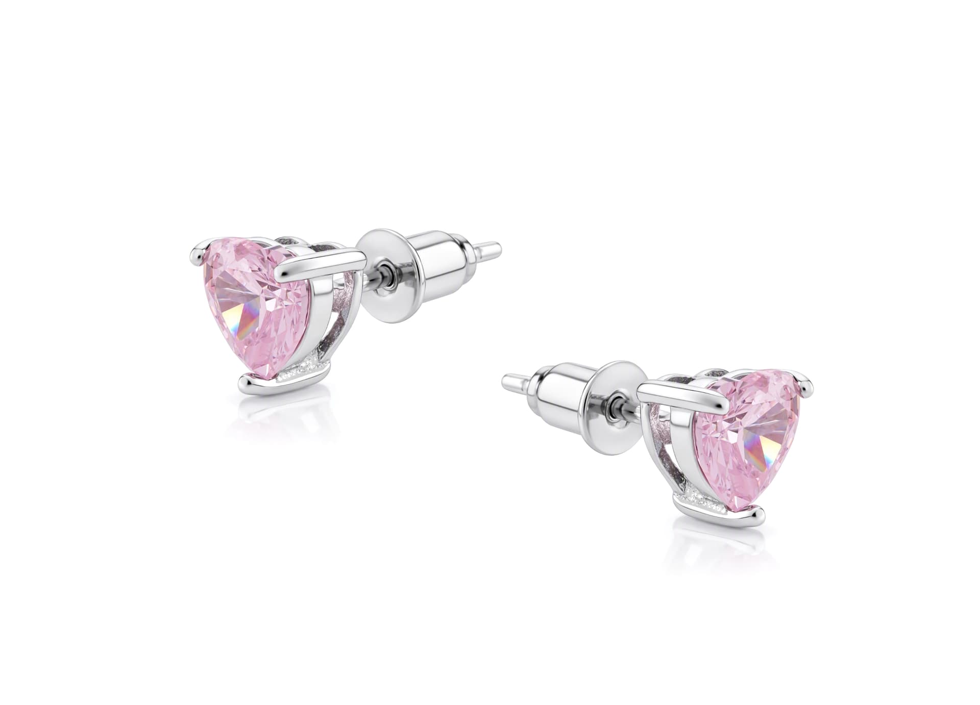 Серьги из серебра 925 с кубическим цирконием