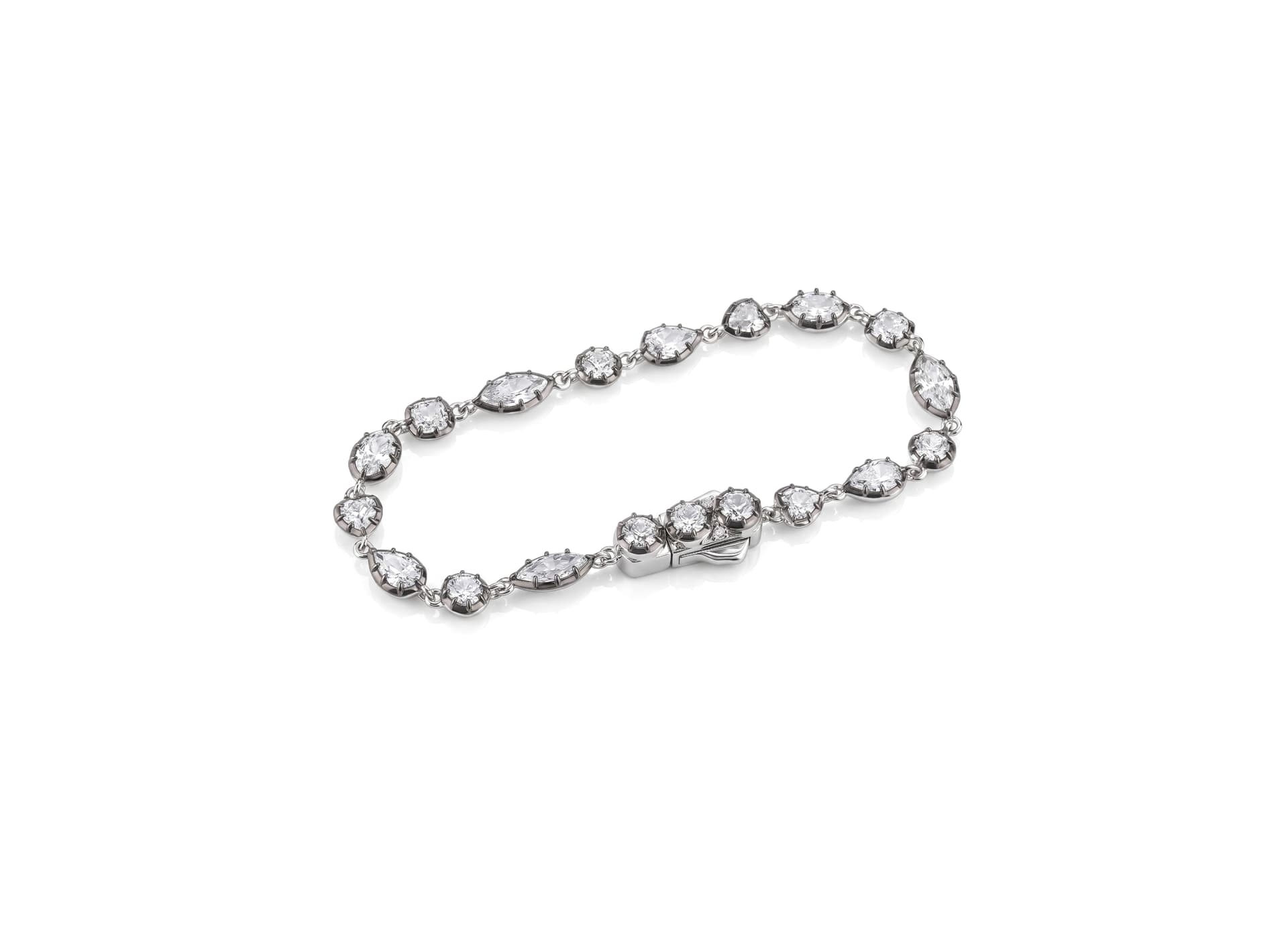 Браслет из серебра 925 с кубическим цирконием