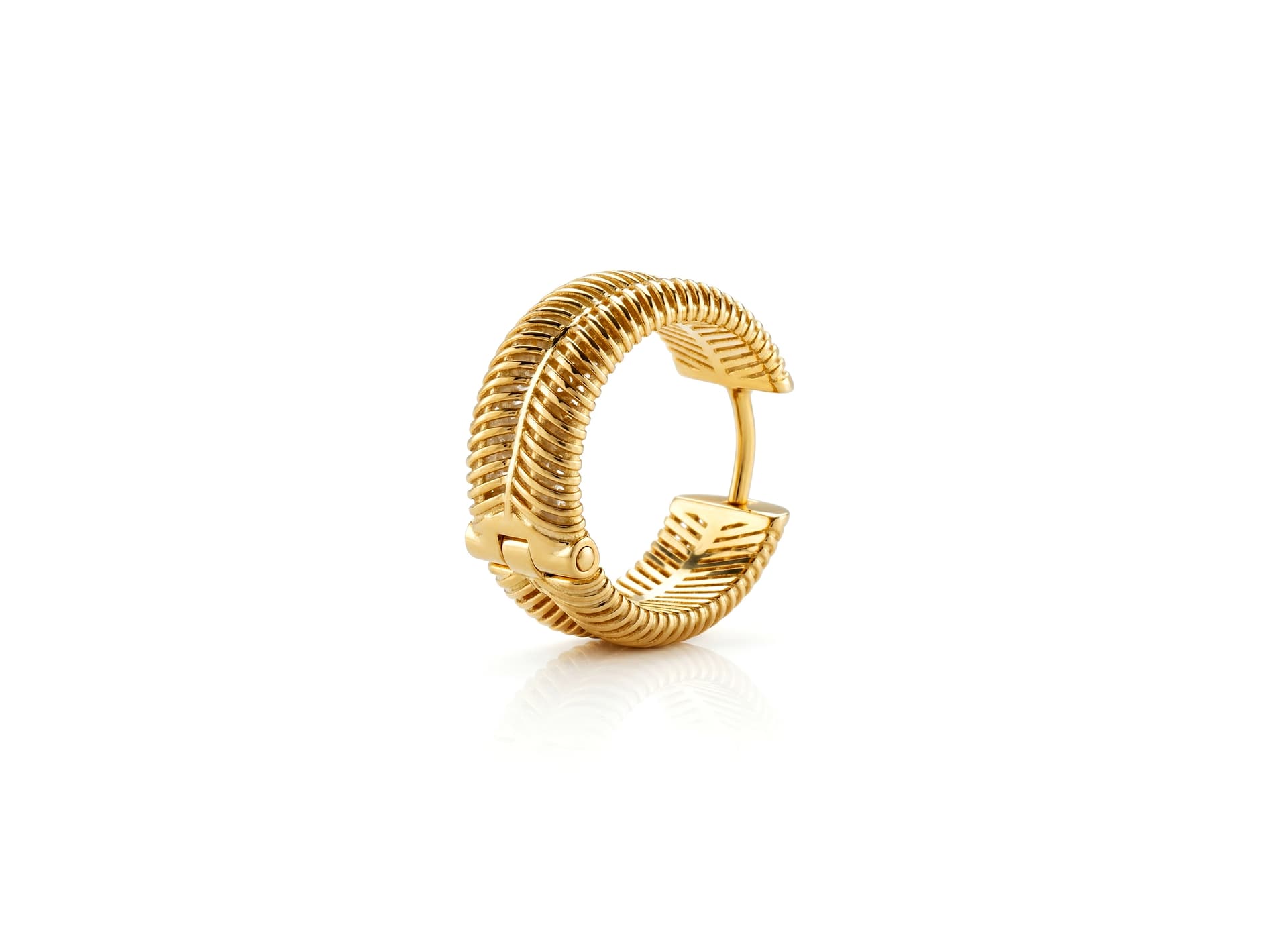 Серьги из серебра 925 без вставки
