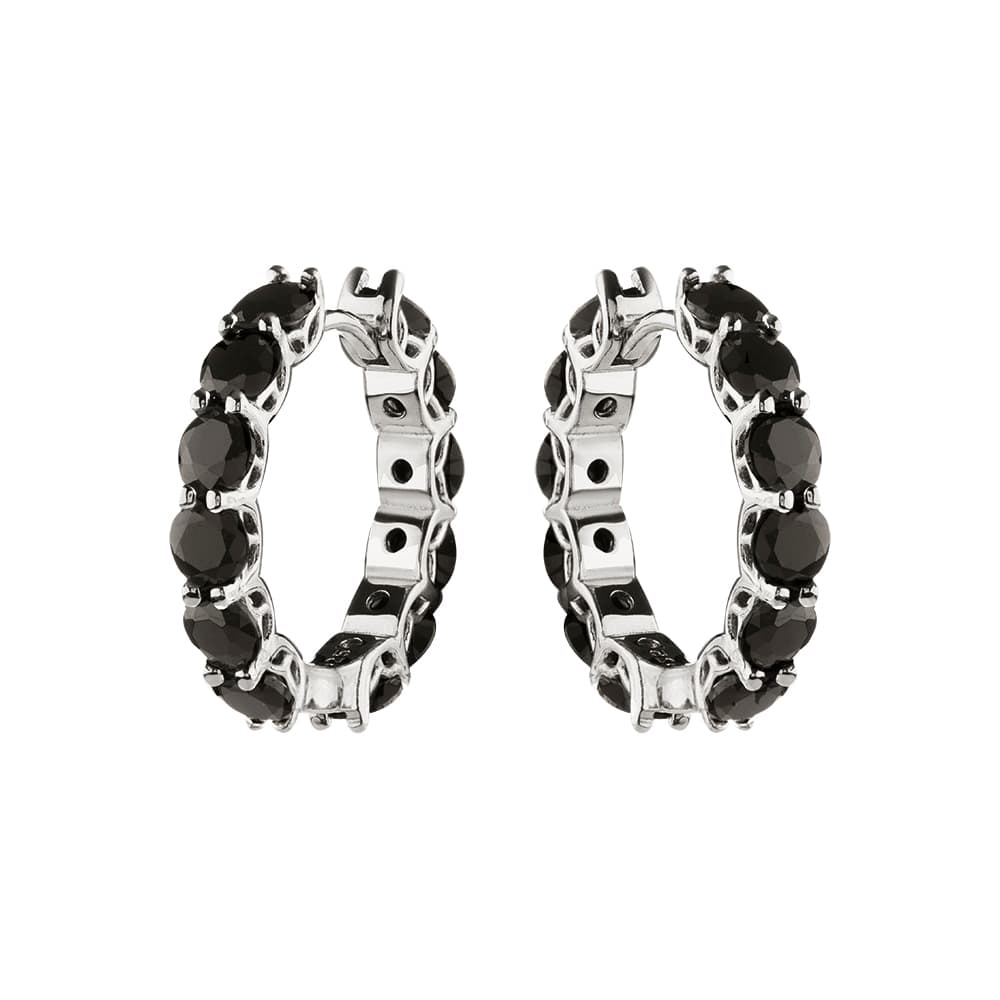 Серьги из серебра 925 с кубическим цирконием