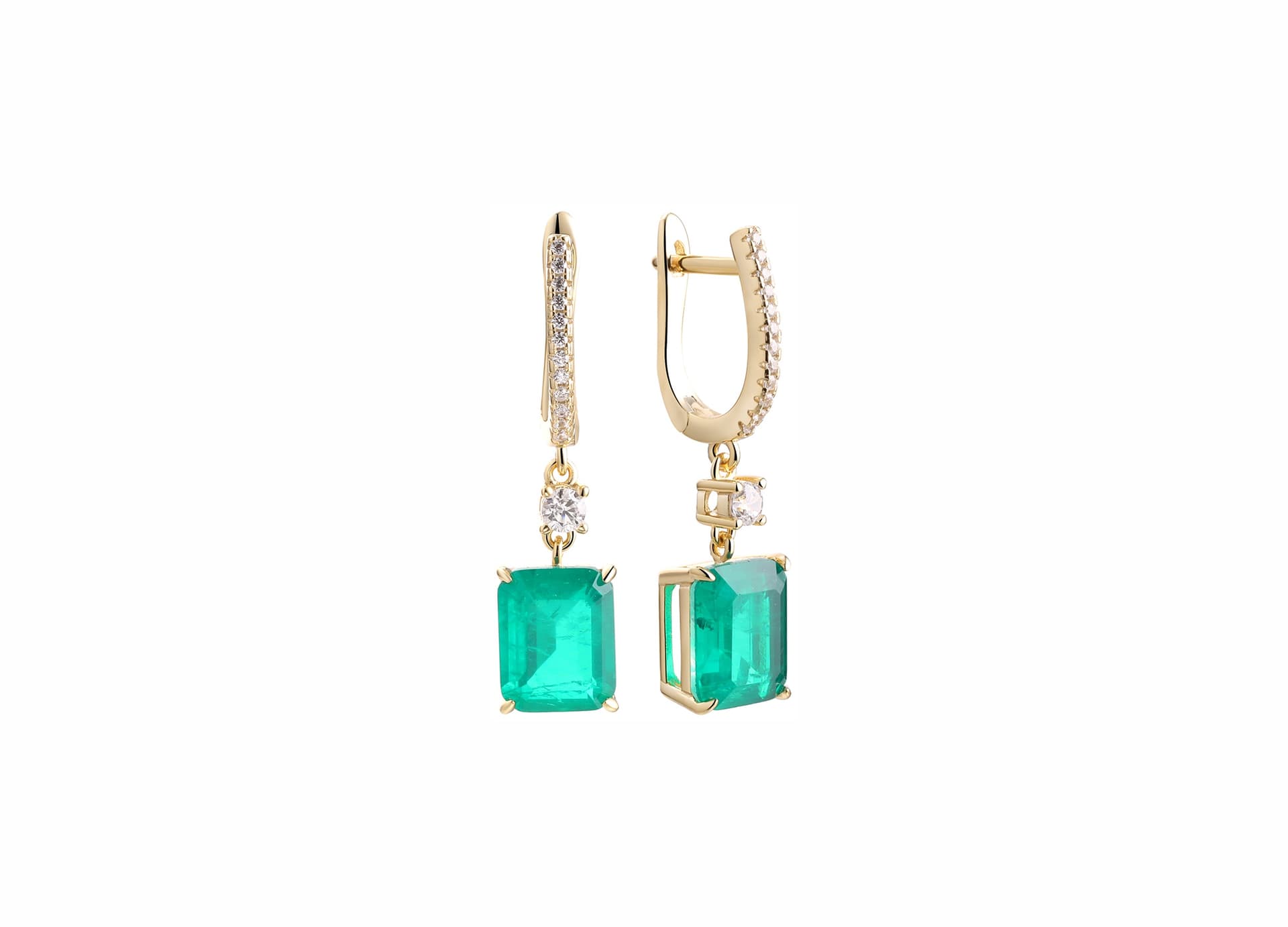 Серьги из серебра 925 с ситаллами