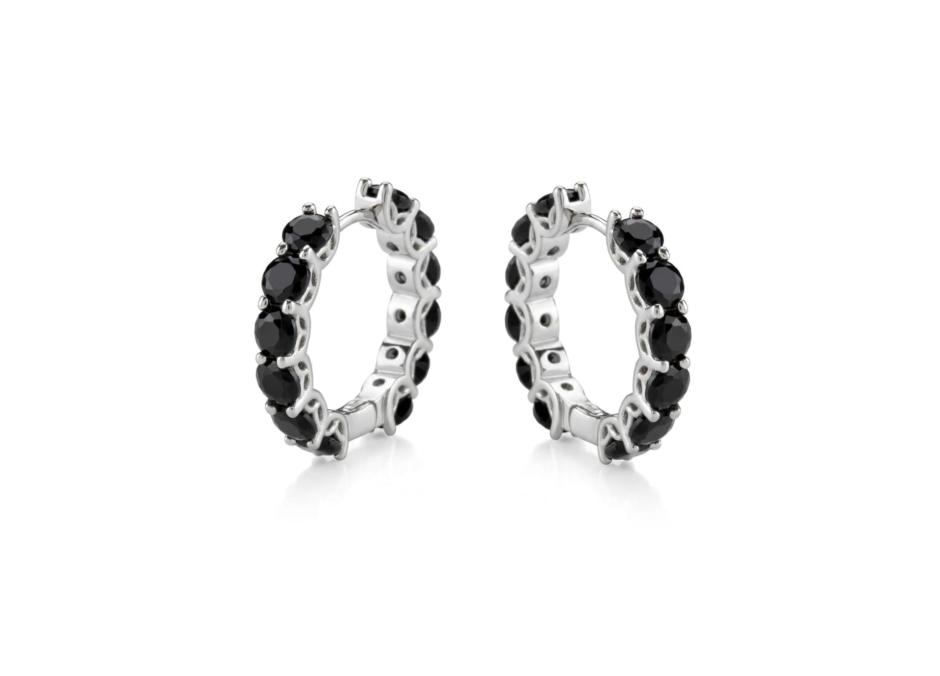 Серьги из серебра 925 с кубическим цирконием