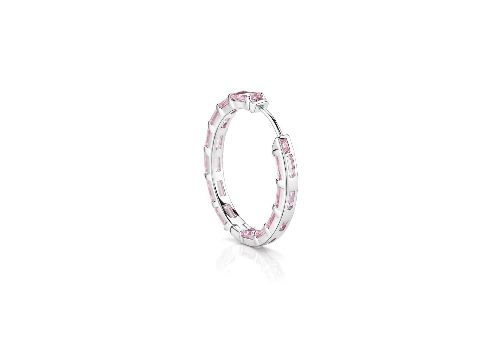 Серьги из серебра 925 с кубическим цирконием