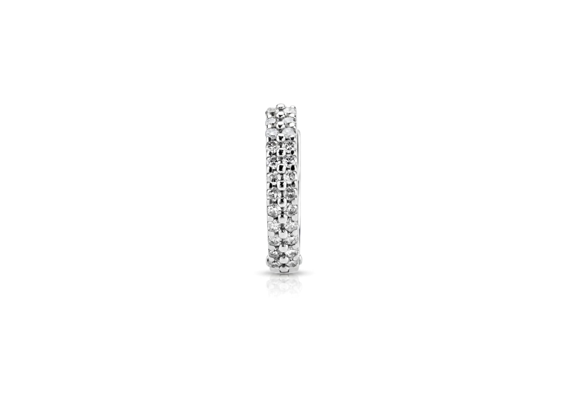 Серьги из золота 585 с бриллиантами