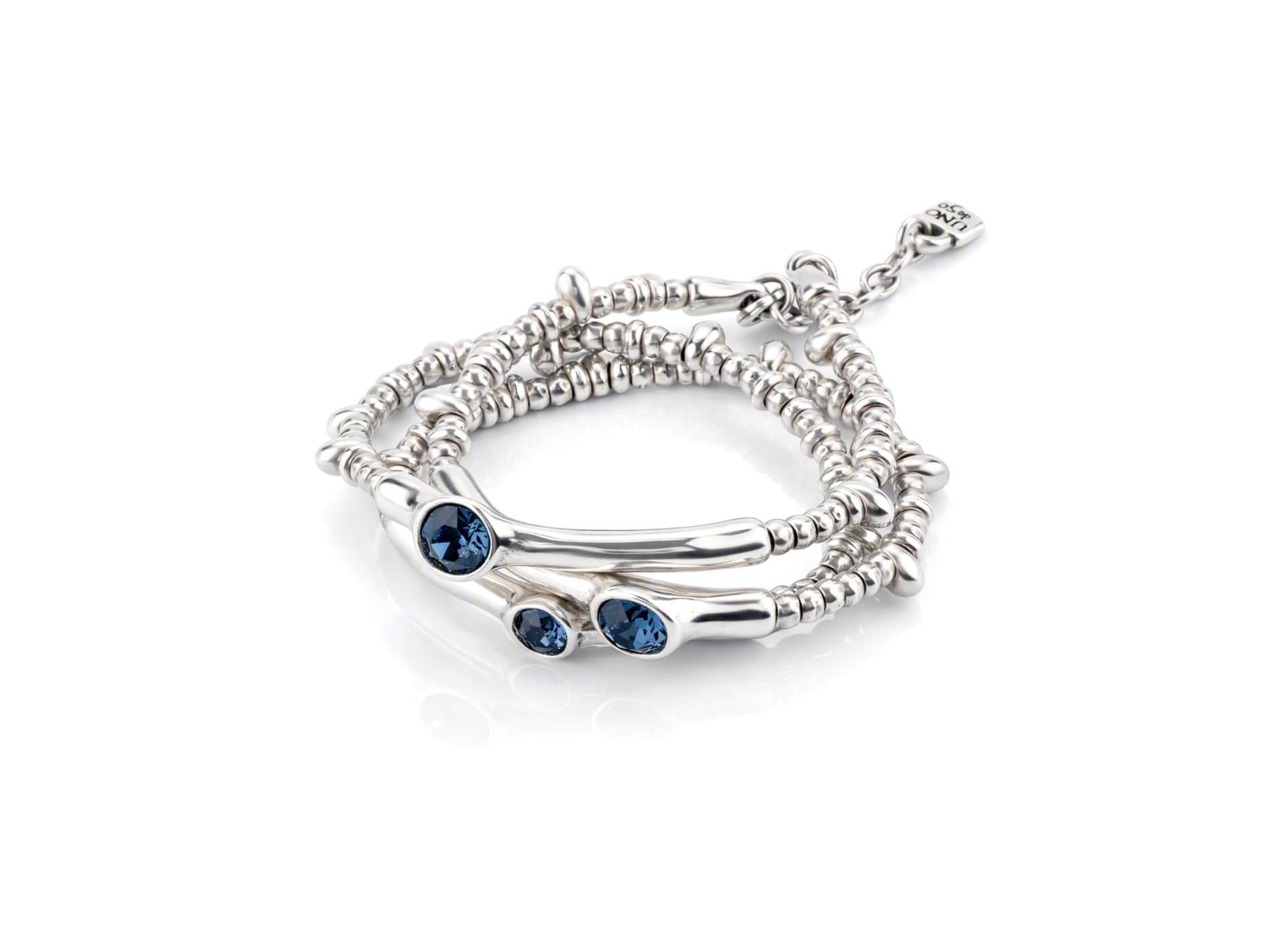 Браслет из бижутерный сплава с кристаллами swarovski