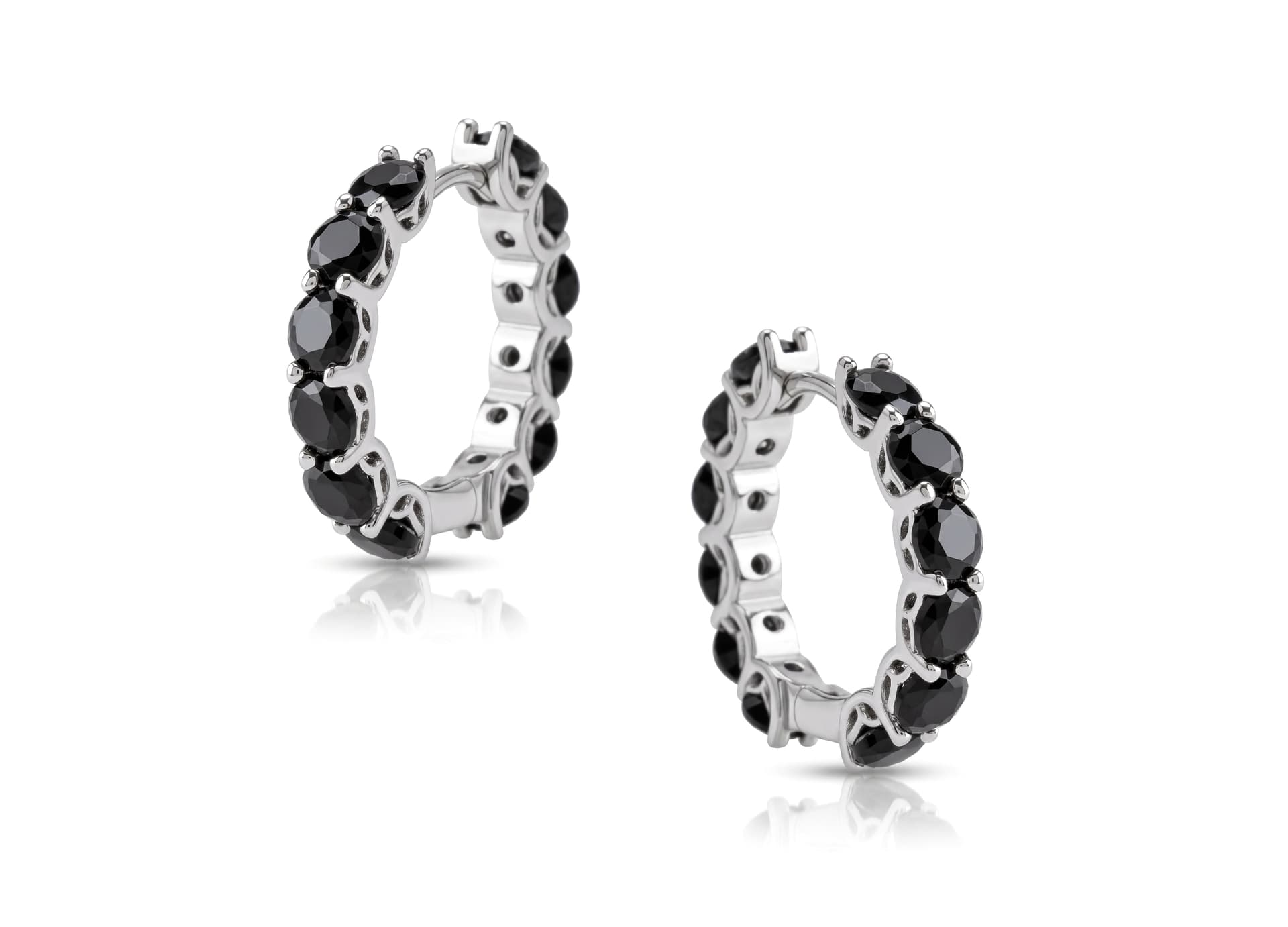 Серьги из серебра 925 с кубическим цирконием