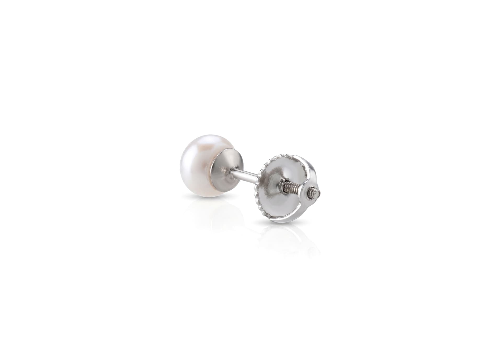 Серьги из серебра 925 с жемчугом