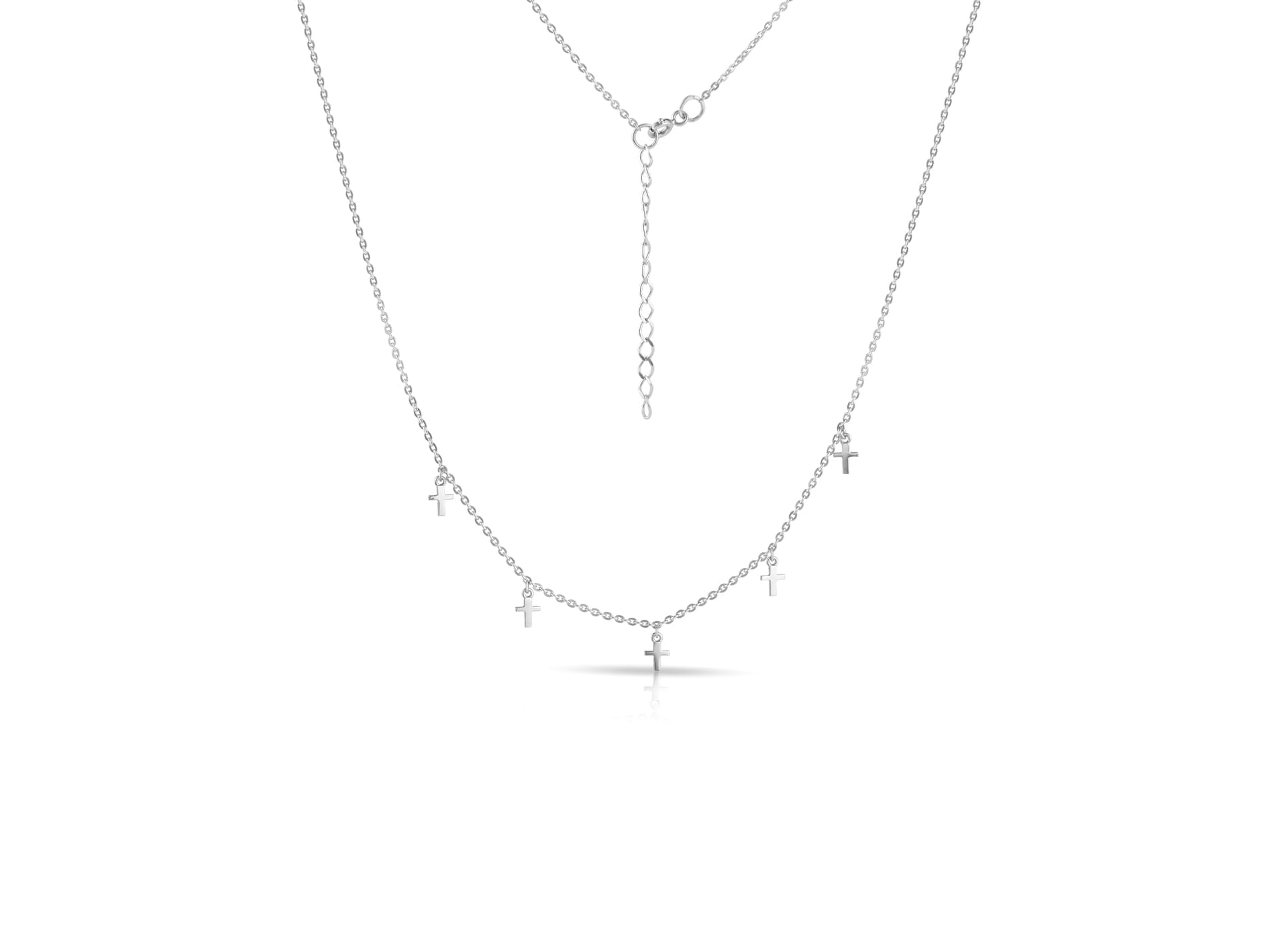 Колье из серебра 925  без вставки