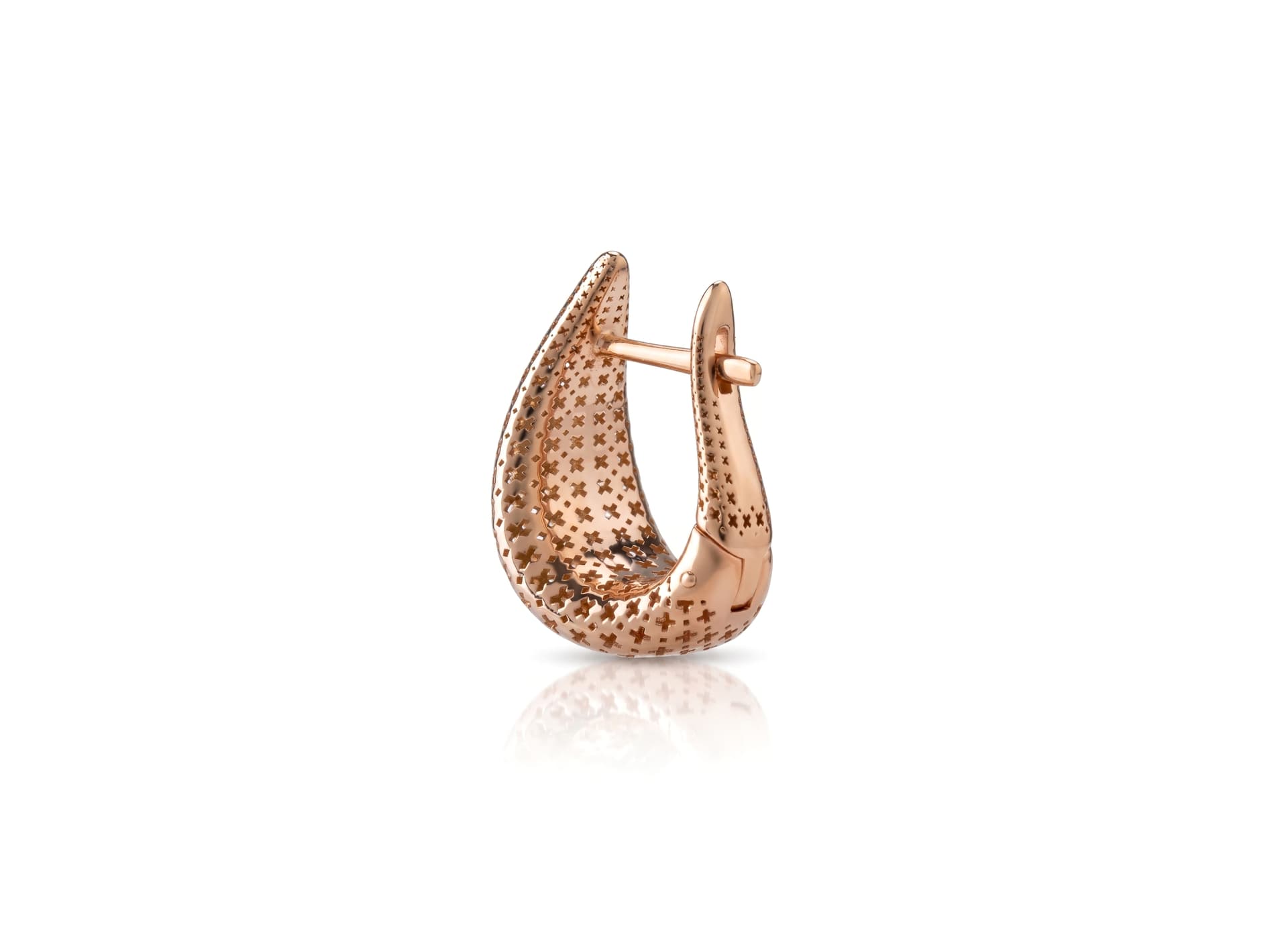 Серьги из серебра 925 без вставки