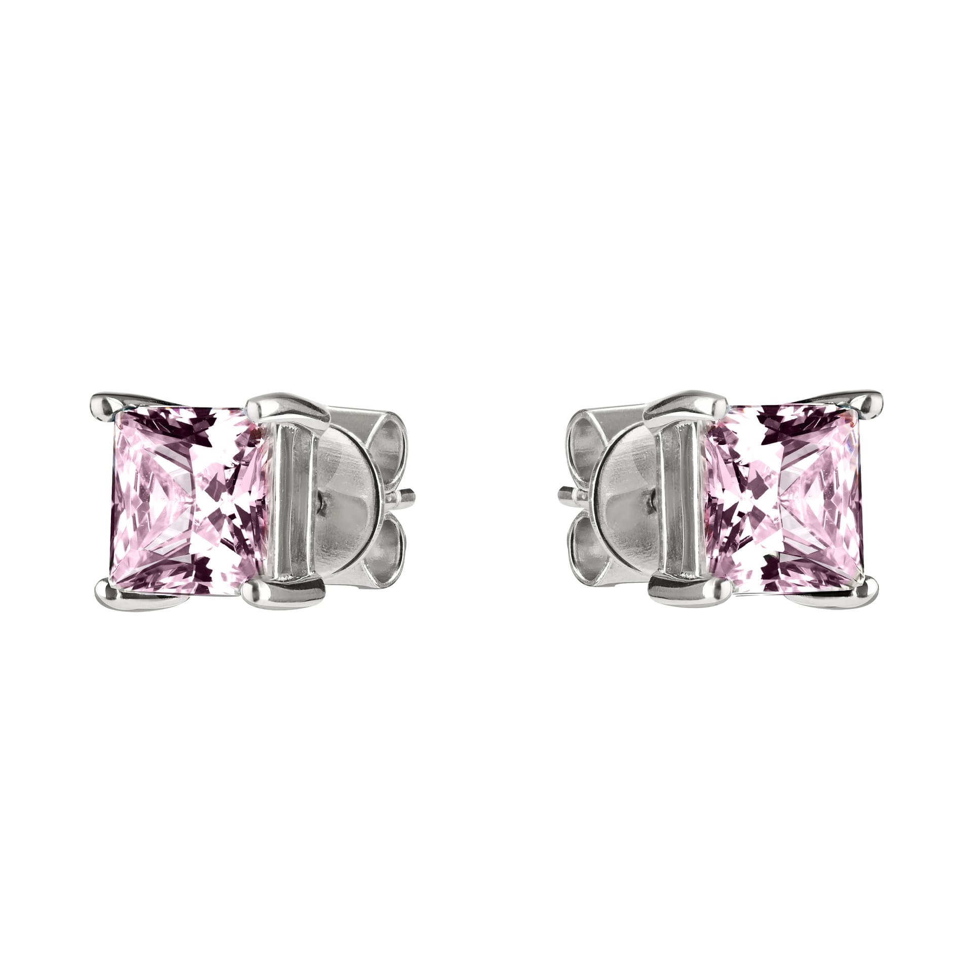 Серьги из серебра 925 с кубическим цирконием