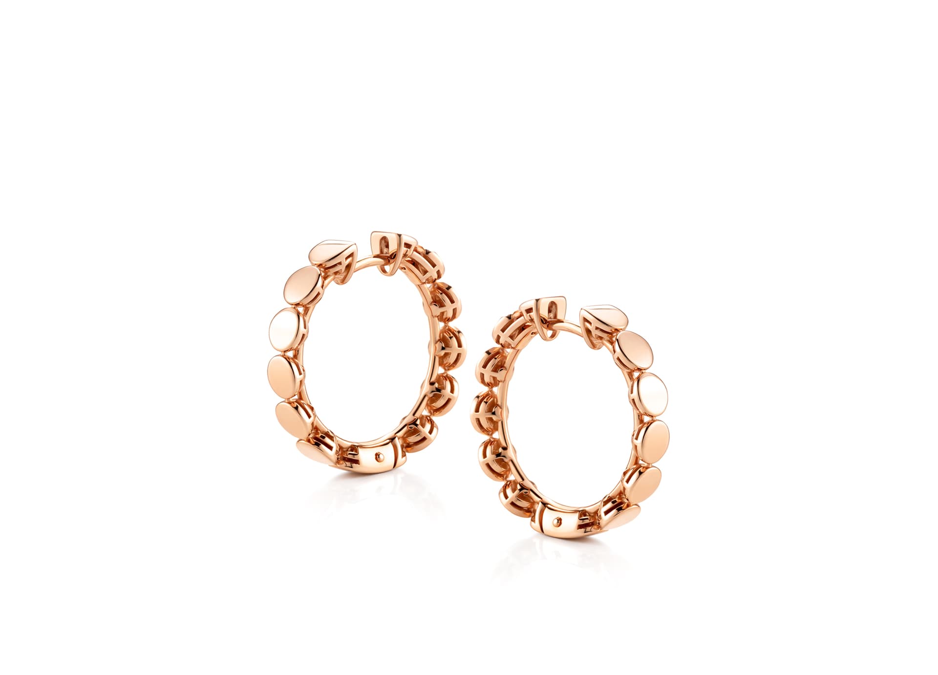 Серьги из серебра 925 без вставки