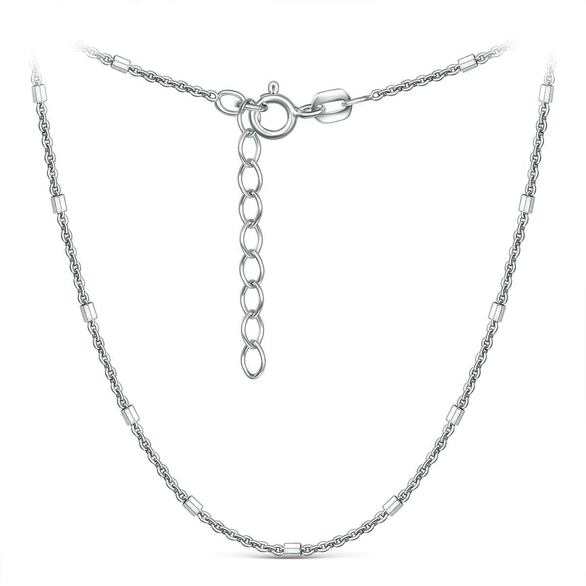 Колье из серебра 925  без вставки