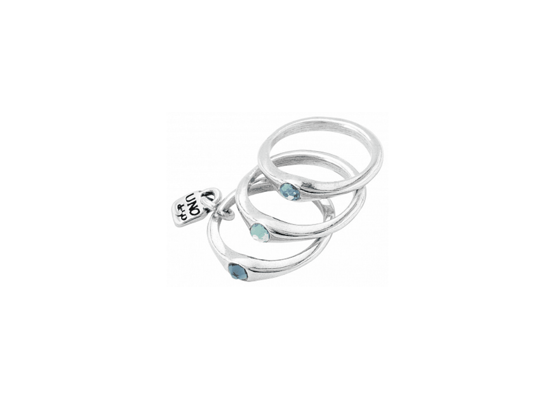 Кольцо из стали с кристаллами swarovski