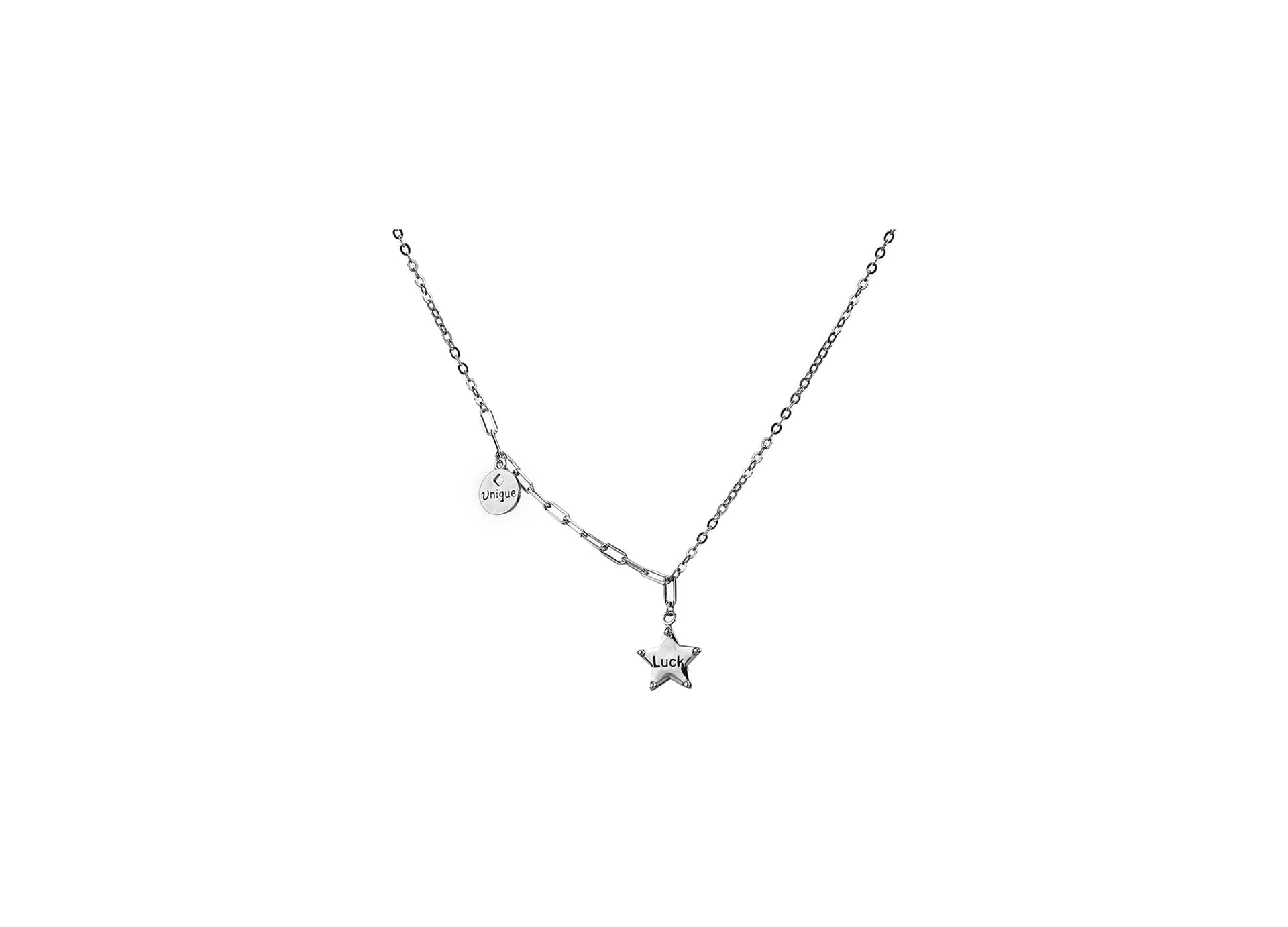 Колье из серебра 925 без вставки