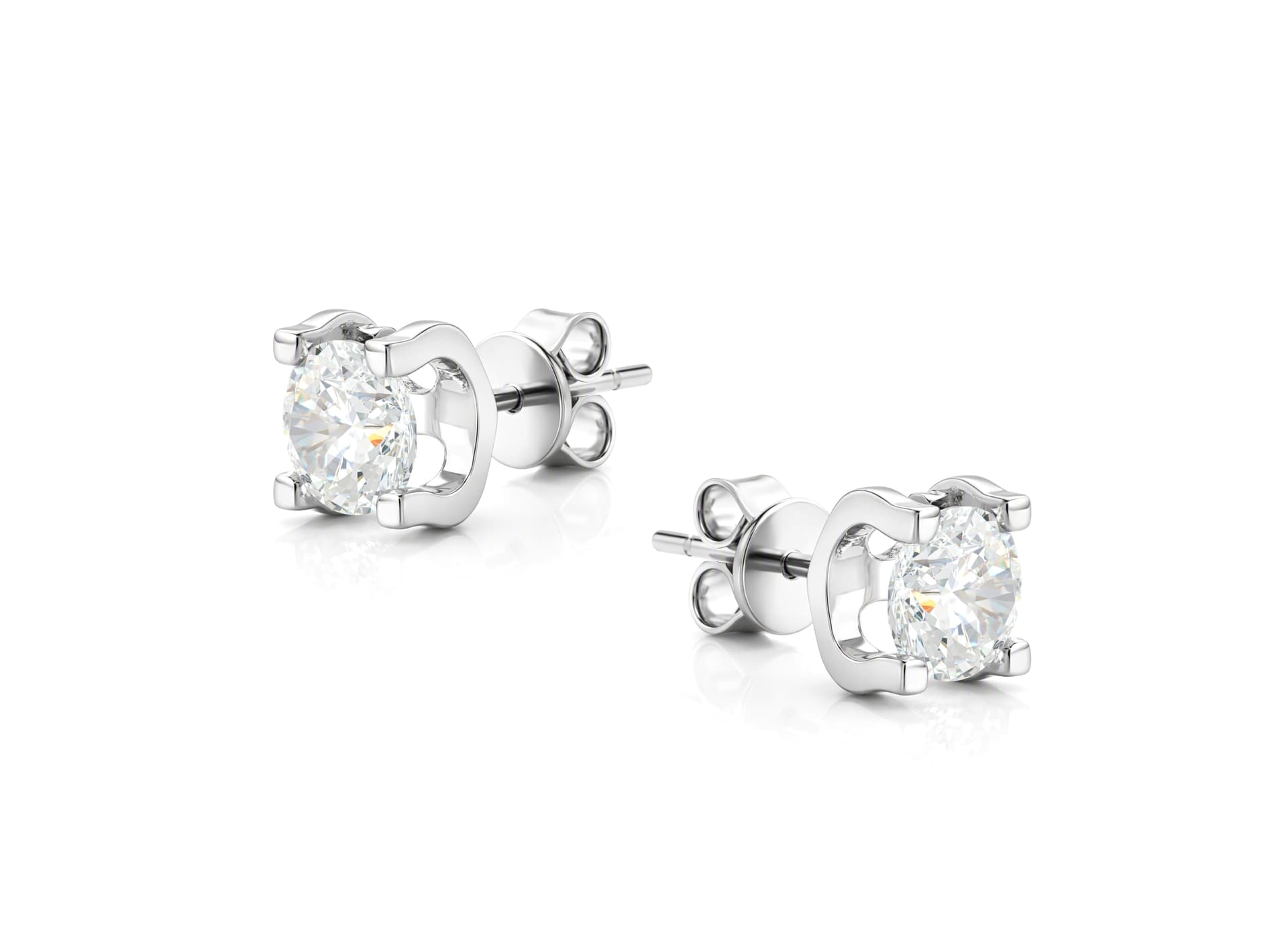 Серьги из серебра 925 с кубическим цирконием