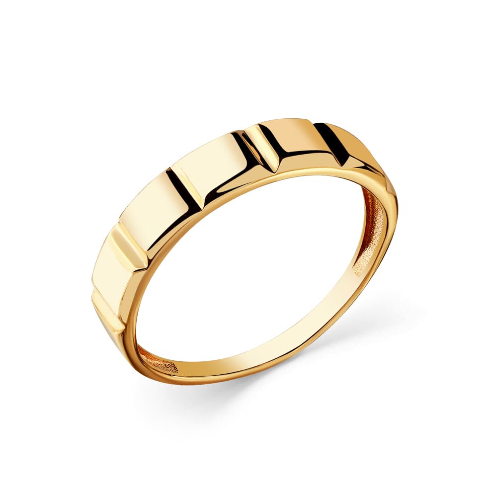 Кольцо из золота без вставки