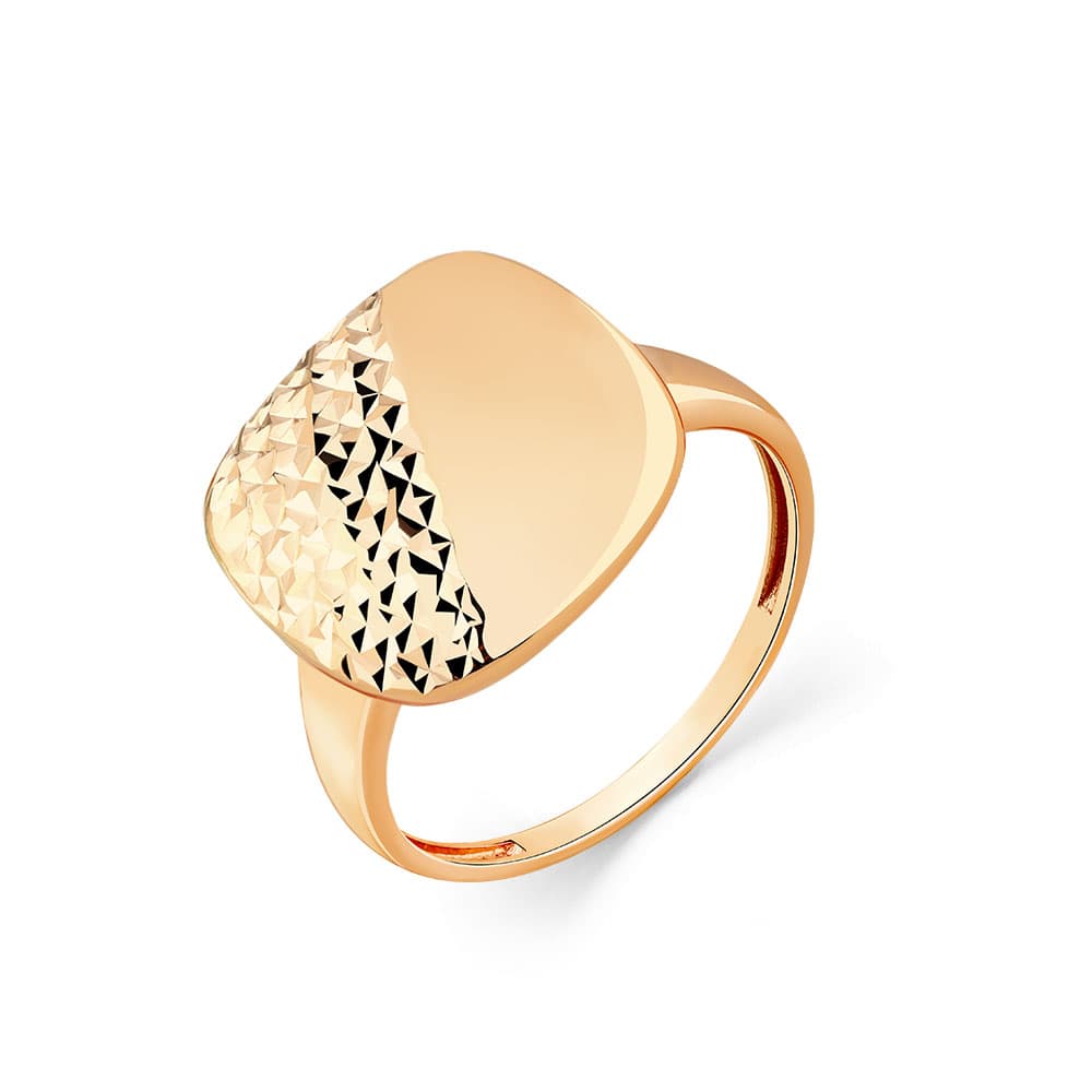 Кольцо из золота без вставки