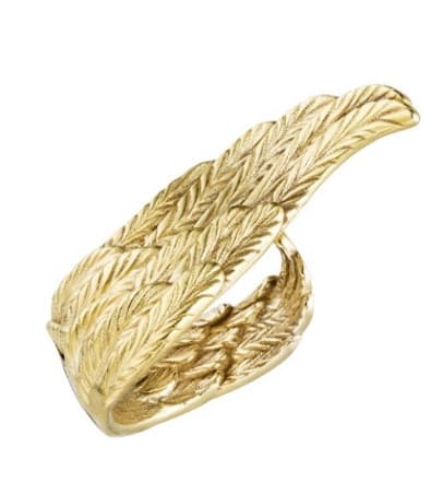 Кольцо из латуни без вставки