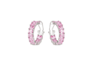 Серьги из серебра 925 с кубическим цирконием