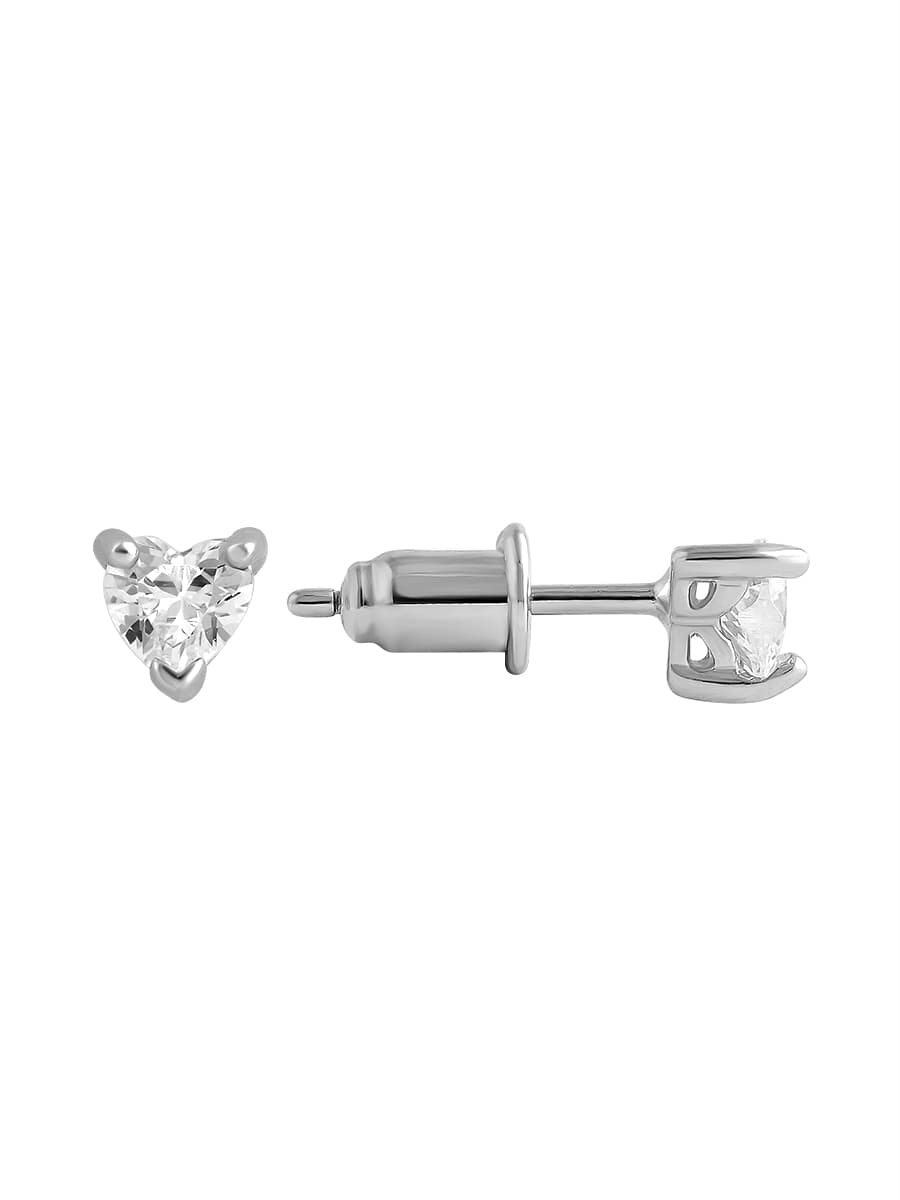 Серьги из серебра 925 с  кубическим цирконием