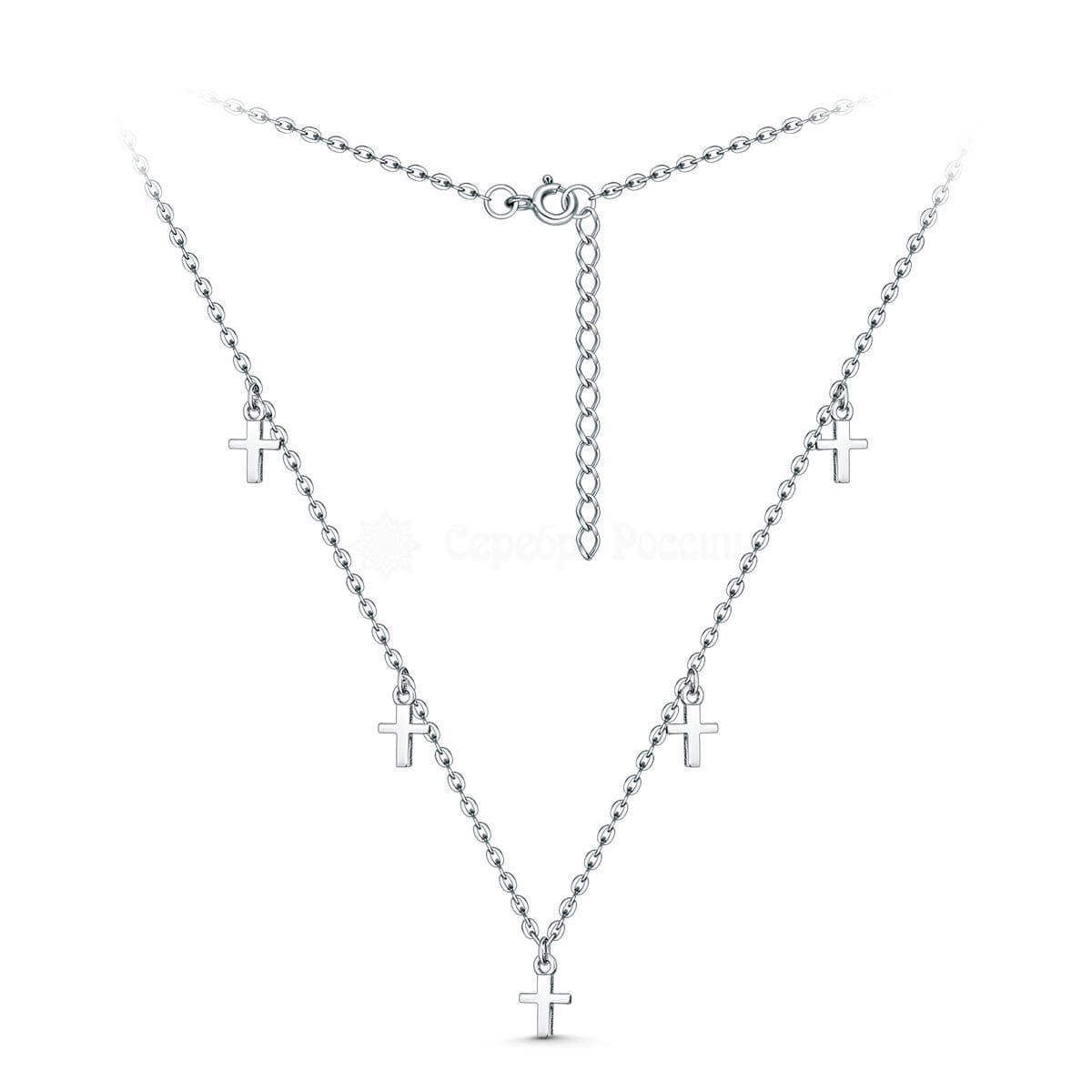 Колье из серебра 925  без вставки