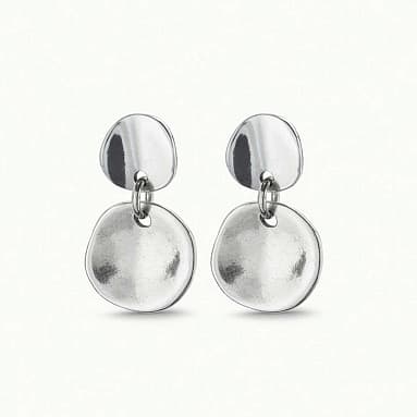 Серьги из бижутерный сплава без вставки