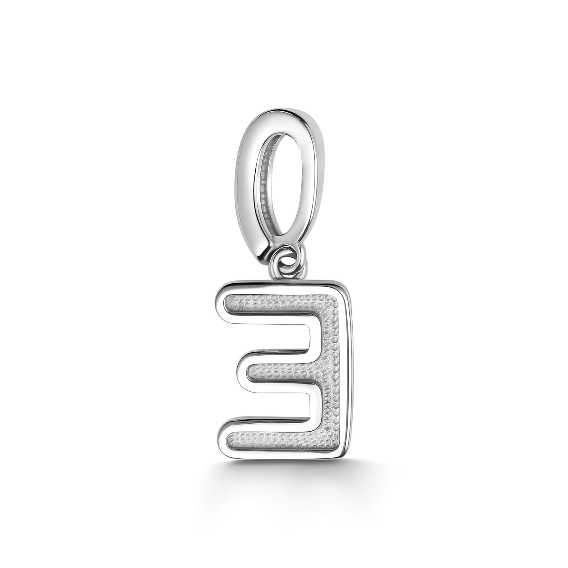 Подвеска из серебра 925 с фианитами