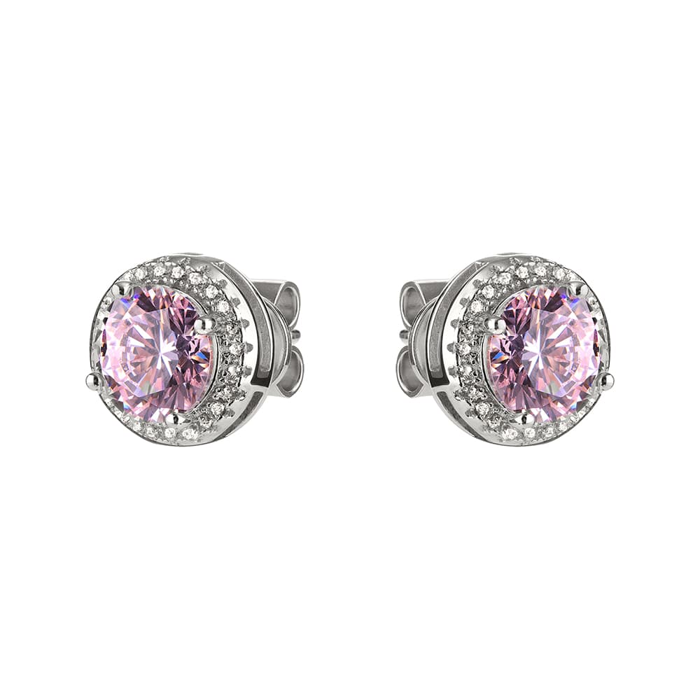 Серьги из серебра 925 с кубическим цирконием